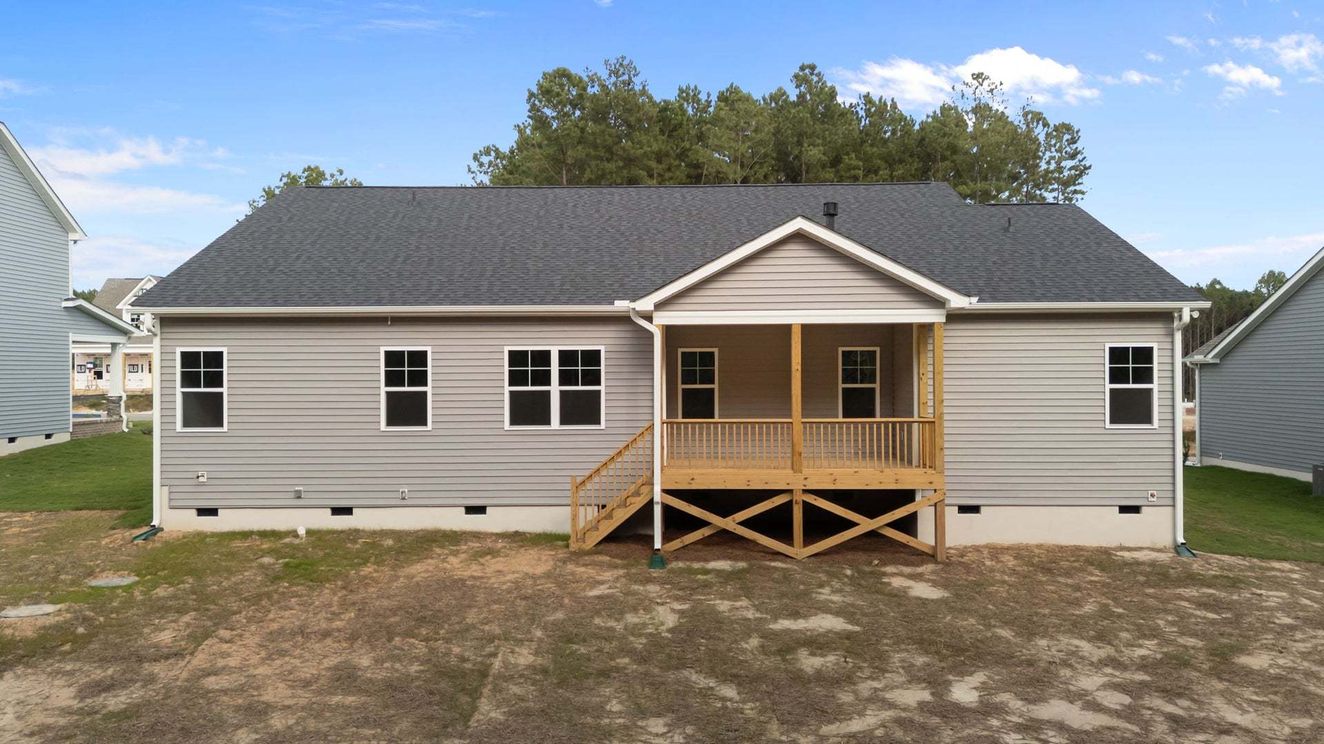 Wood Deck Option