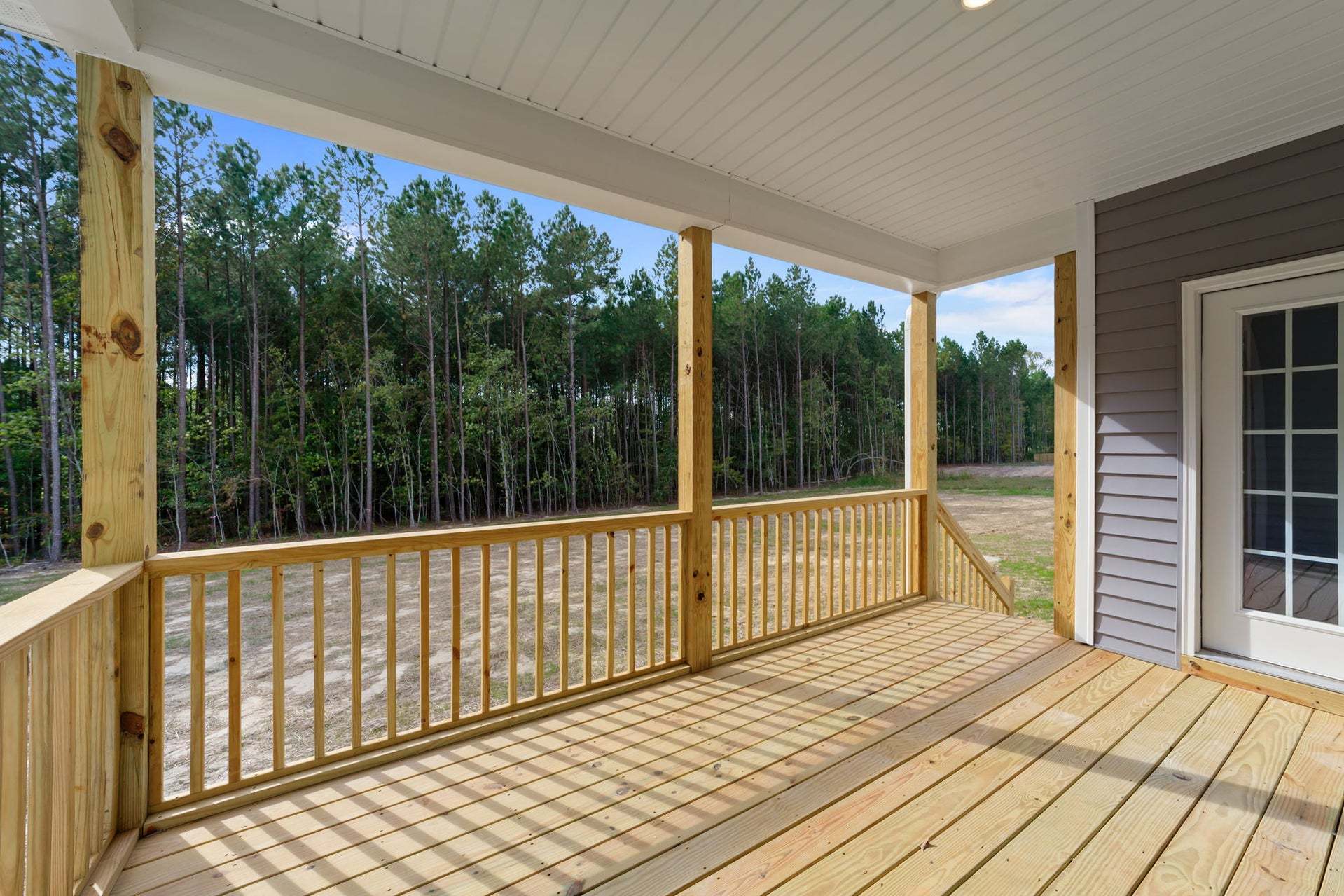 Wood Deck Option
