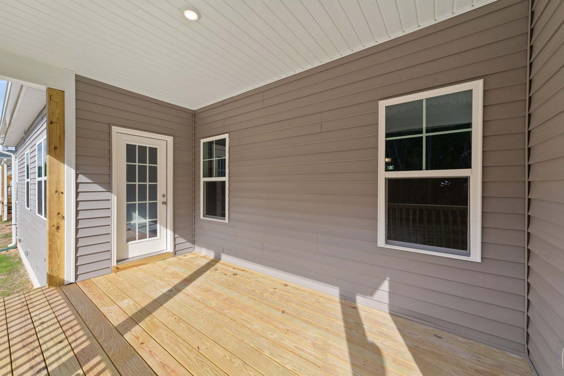 Wood Deck Option