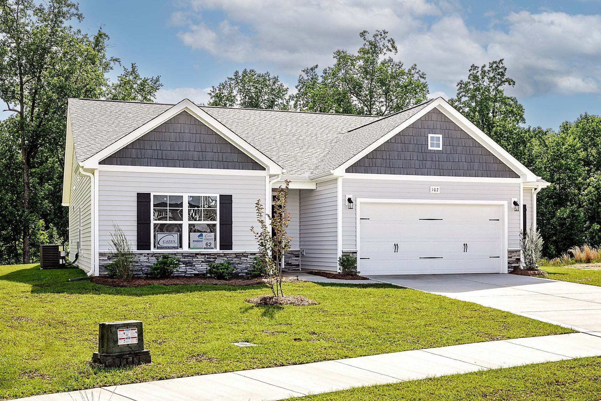 Elevation C with Work Area Option