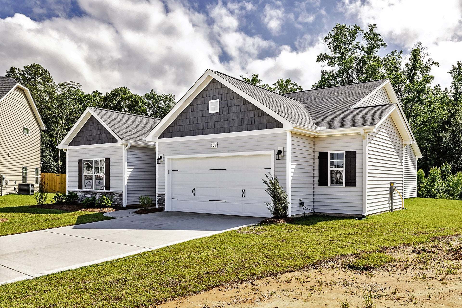 Elevation C with Work Area Option