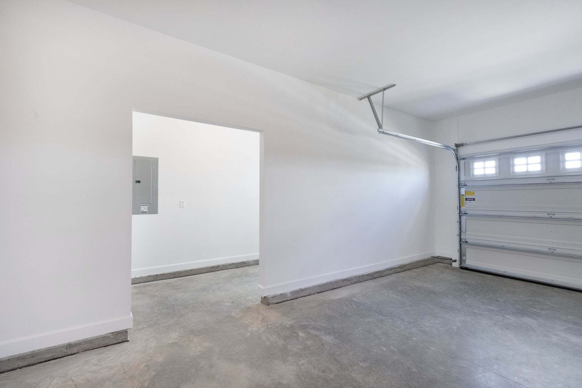 Work Area Garage Option