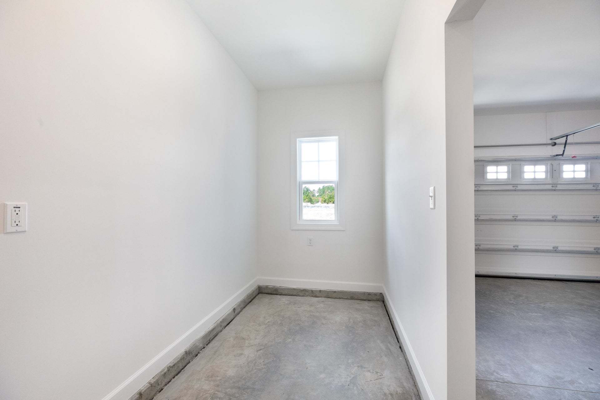 Work Area Garage Option