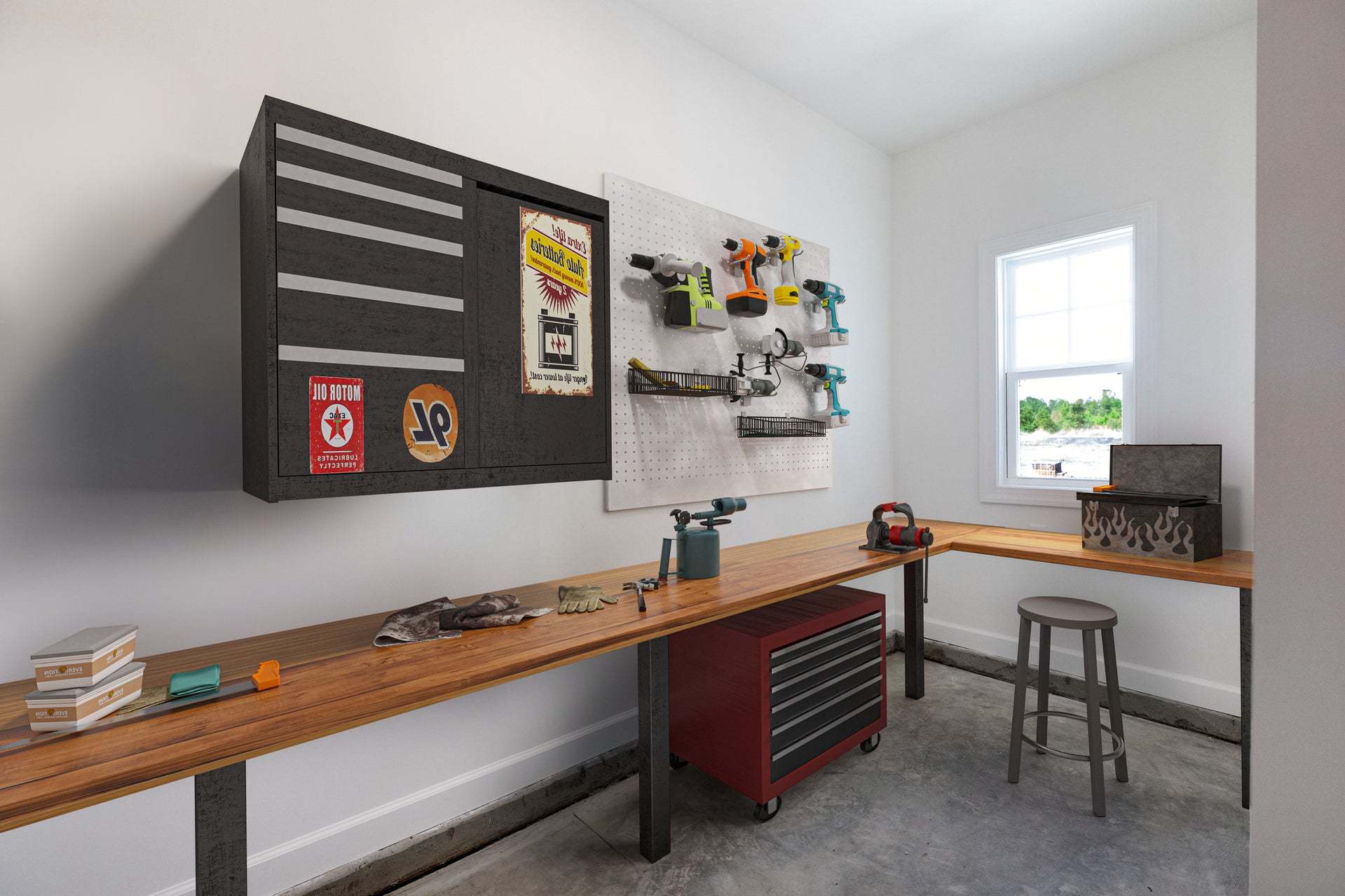 Work Area Option *Virtually Staged for Representation Purposes