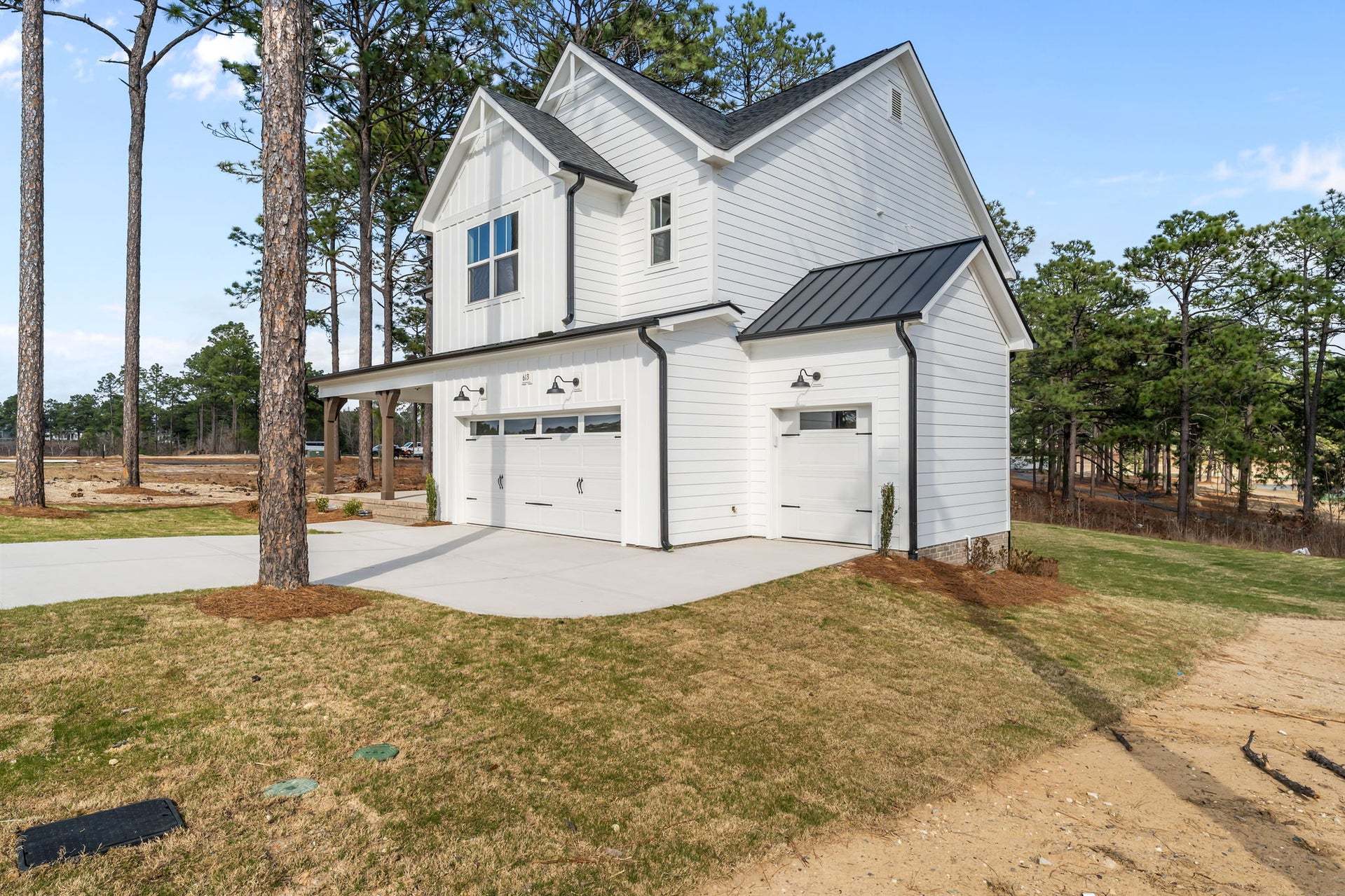 Elevation F w/ Golf Cart Garage Option