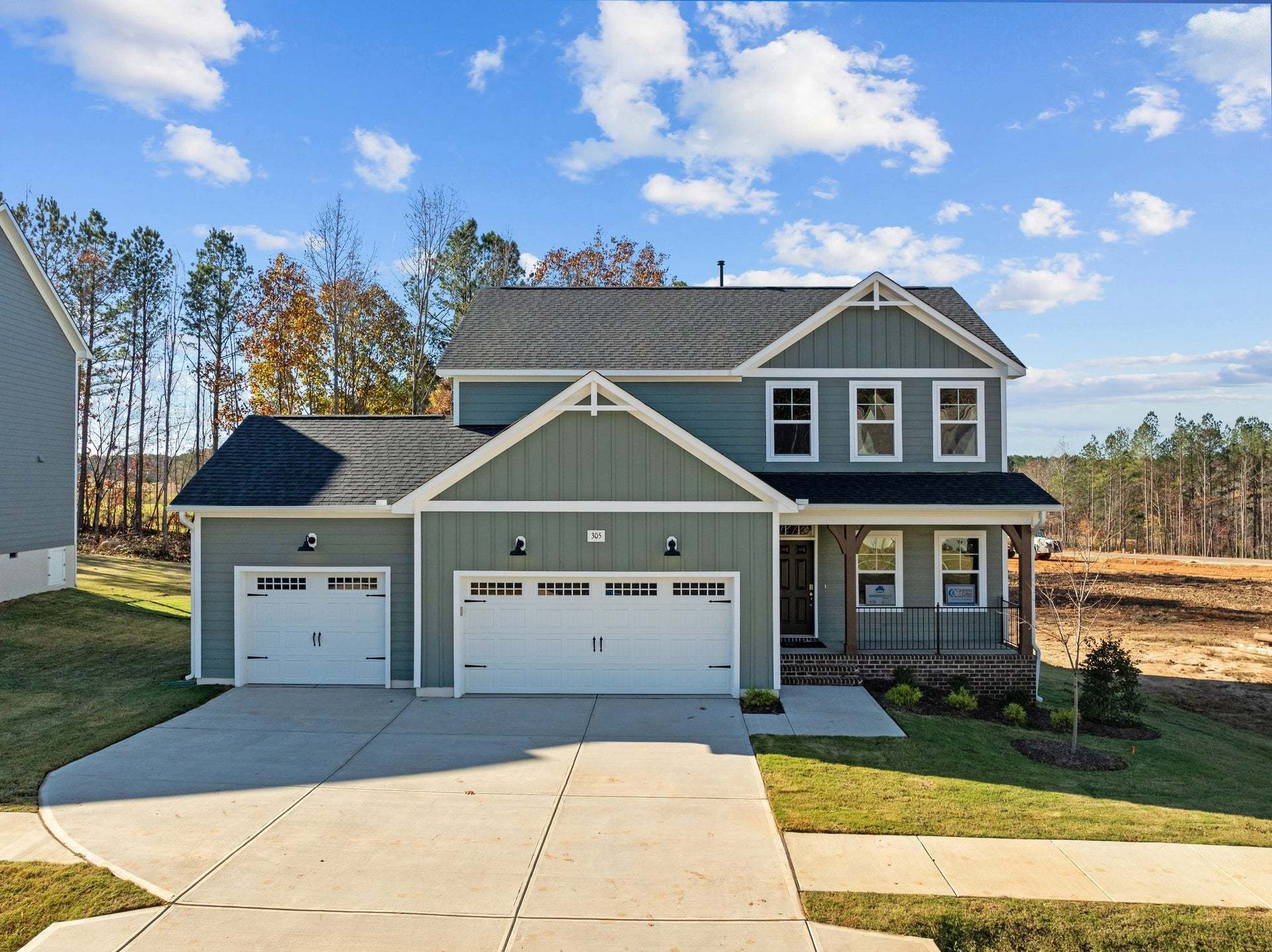 Elevation F with 3rd Car Garage Option