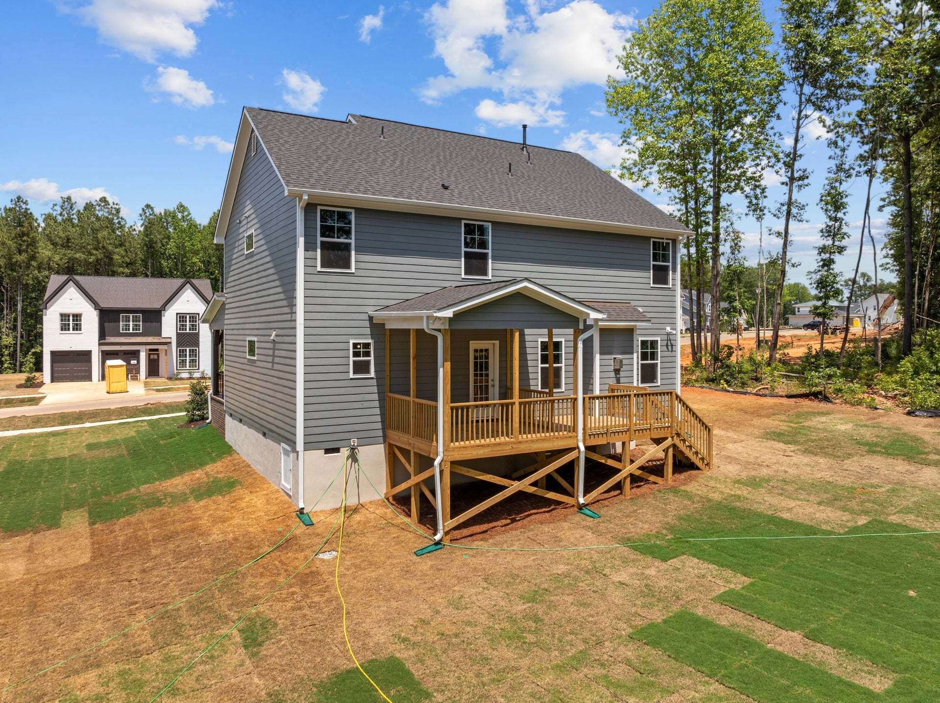 Covered Deck with Grilling Area Option