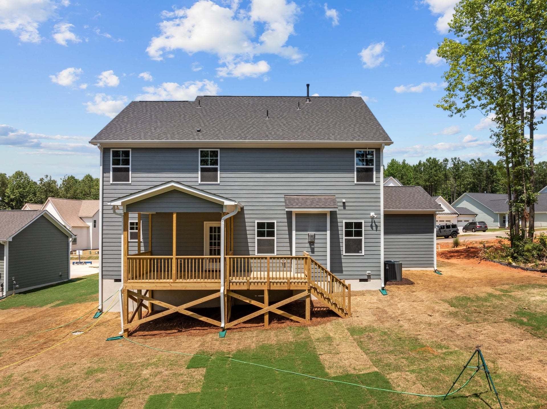 Covered Deck with Grilling Area Option
