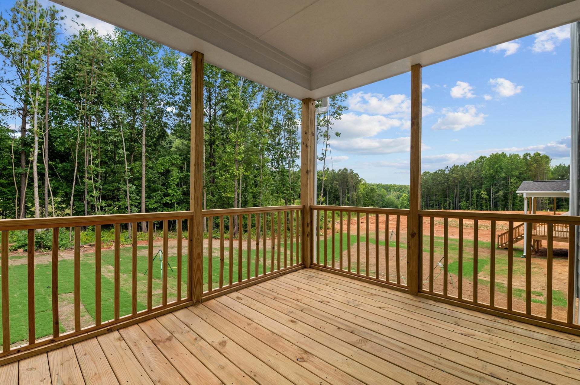 Covered Deck with Grilling Area Option
