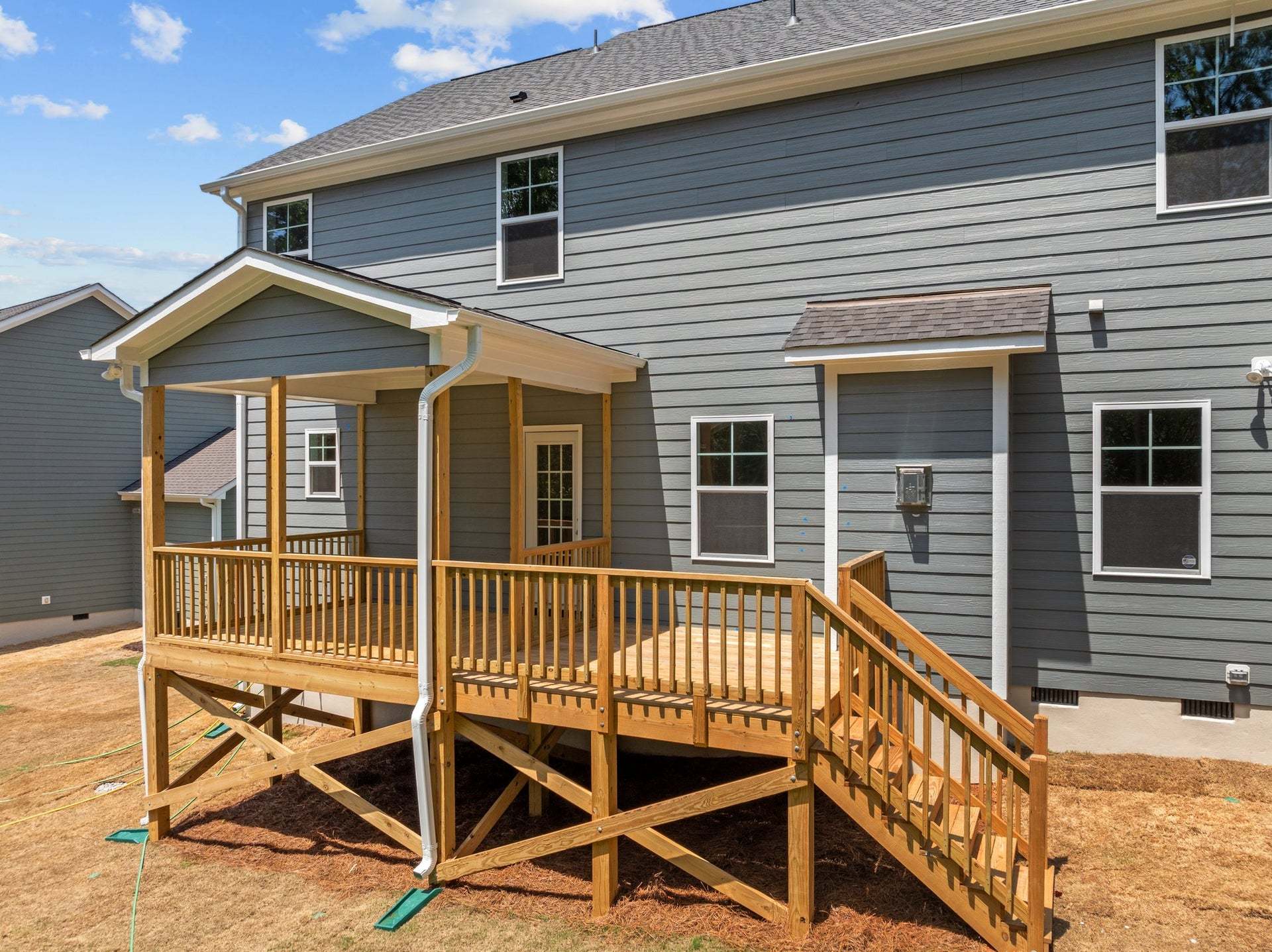 Covered Deck with Grilling Area Option