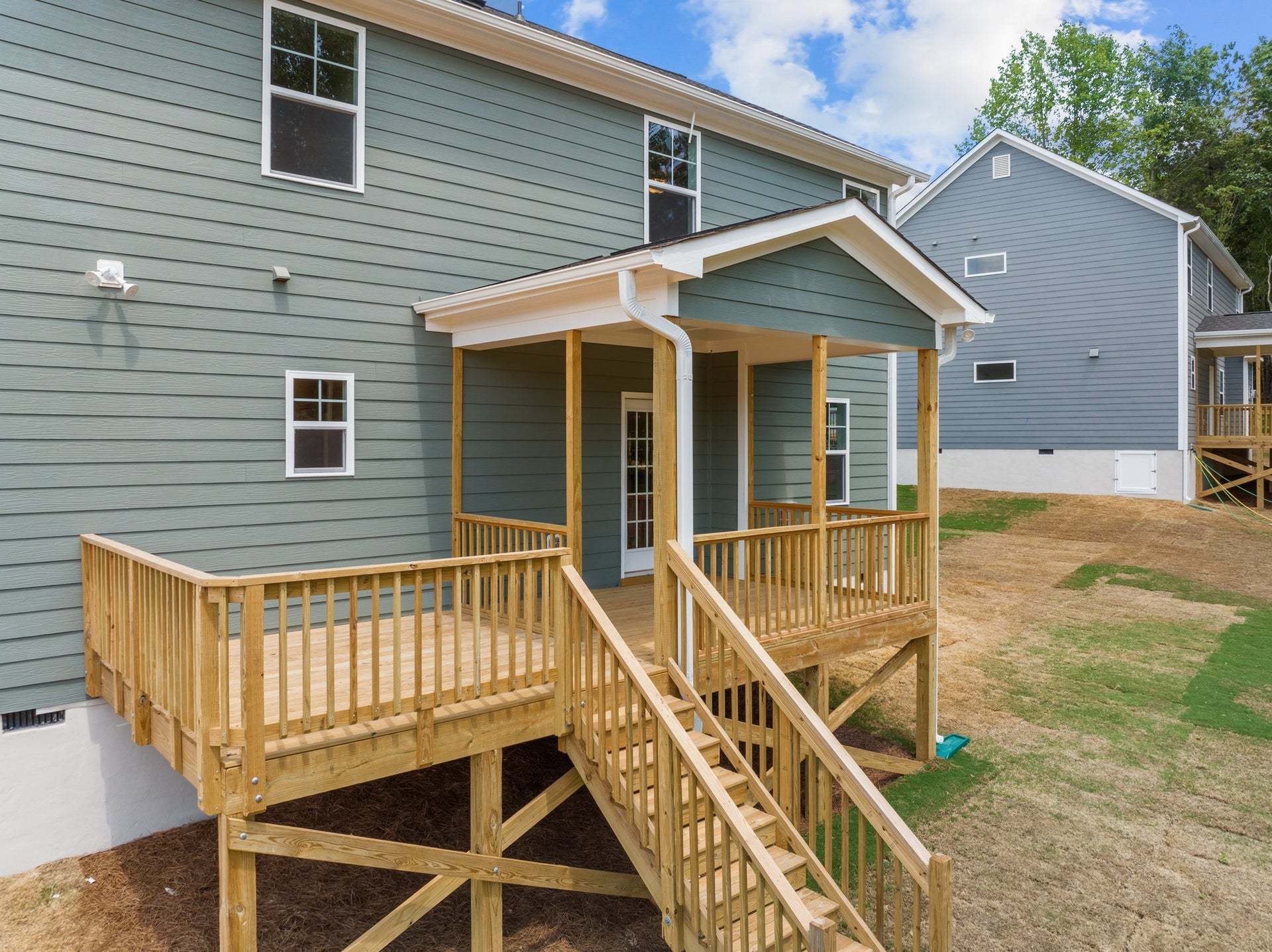 Covered Deck with Grilling Area Option