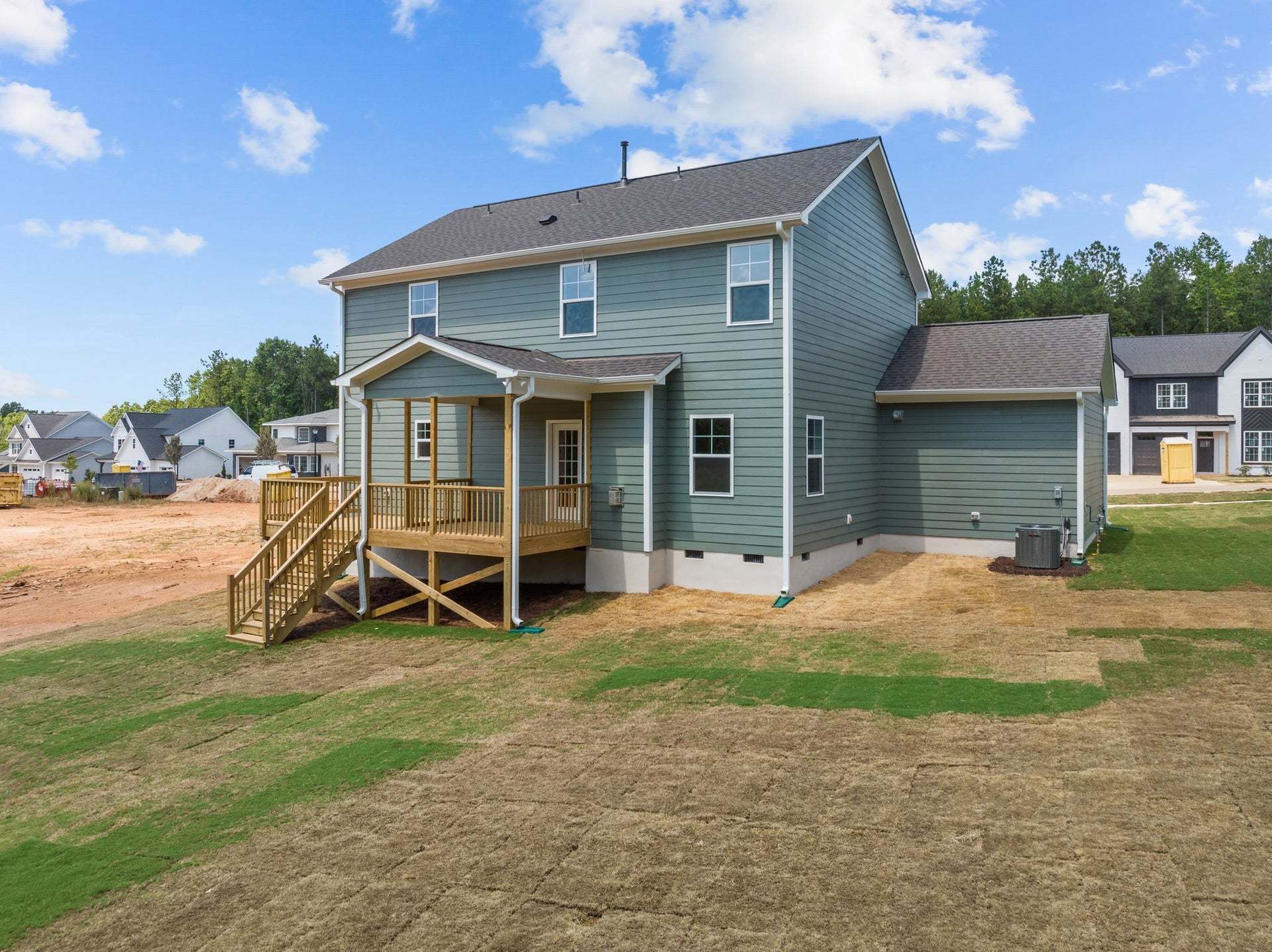 Covered Deck with Grilling Area Option