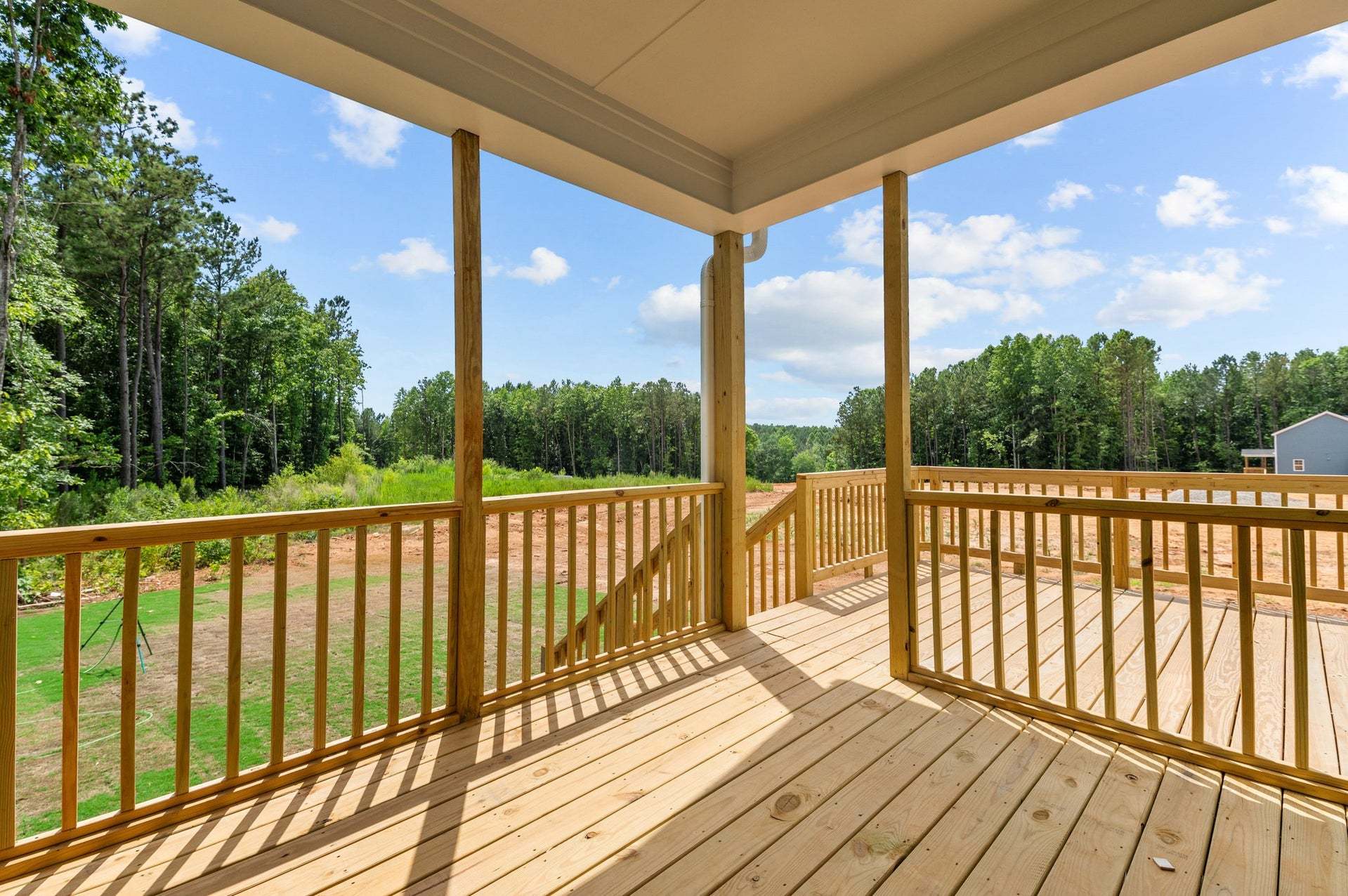 Covered Deck with Grilling Area Option
