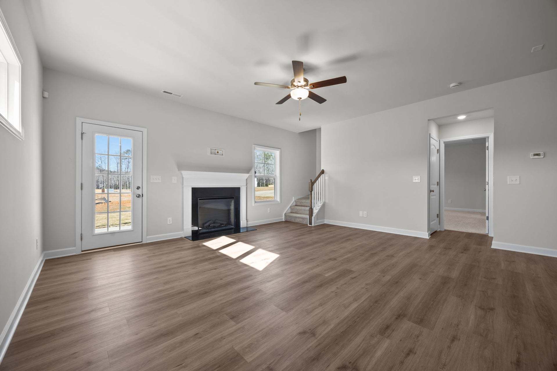 Great Room With Fireplace Option