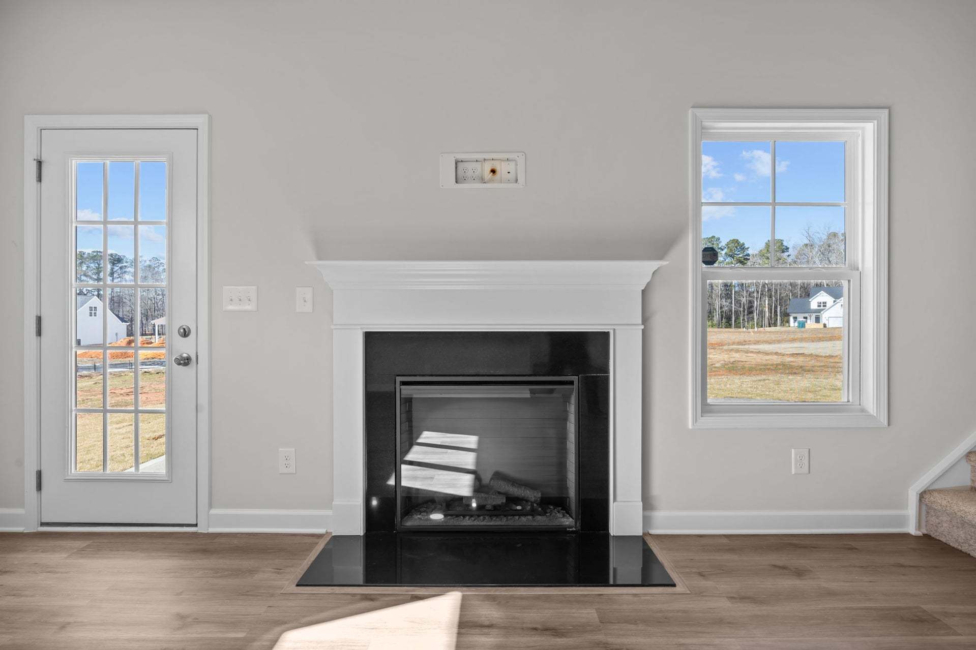 Great Room With Fireplace Option