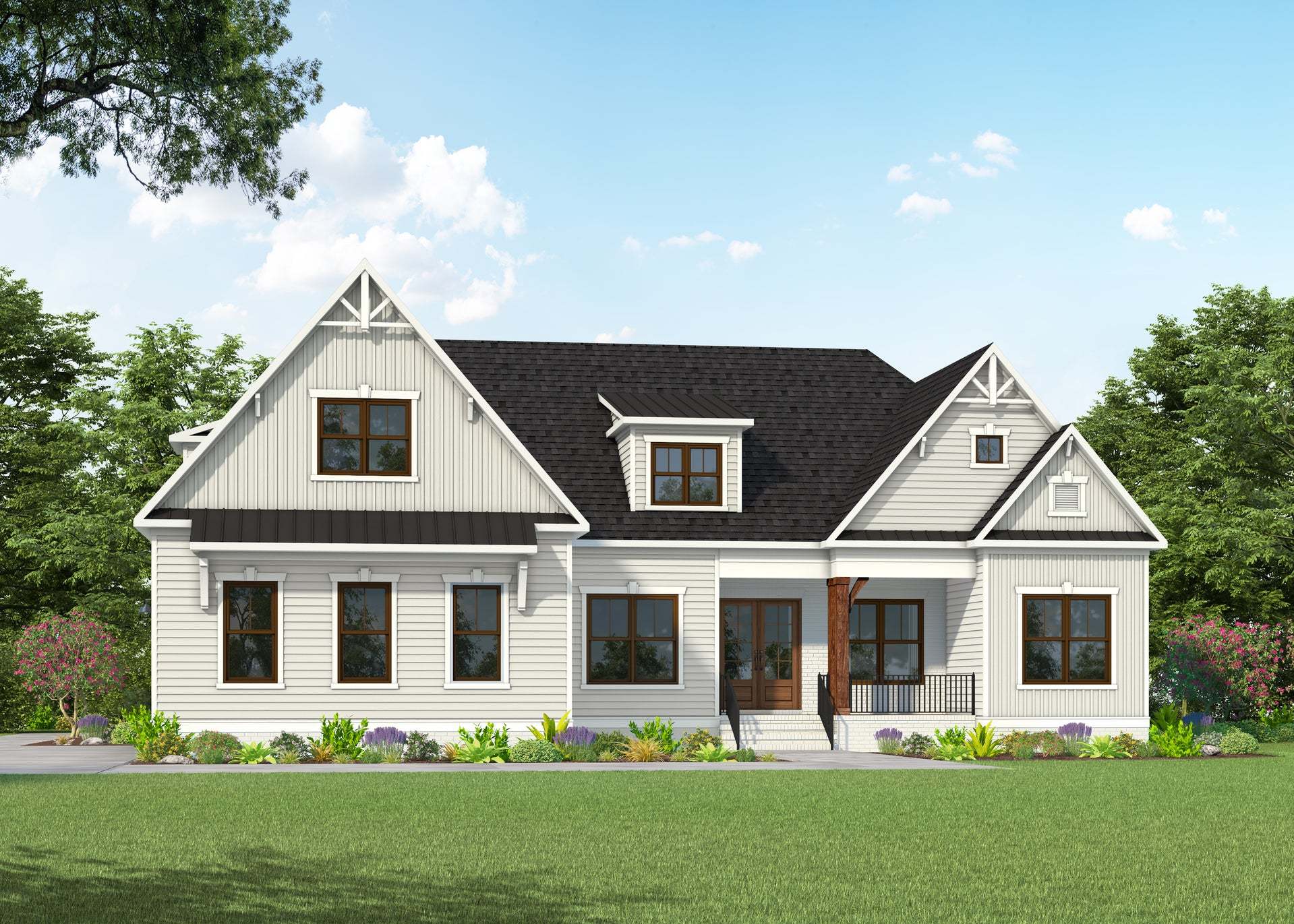 Elevation R - Variations Not Shown