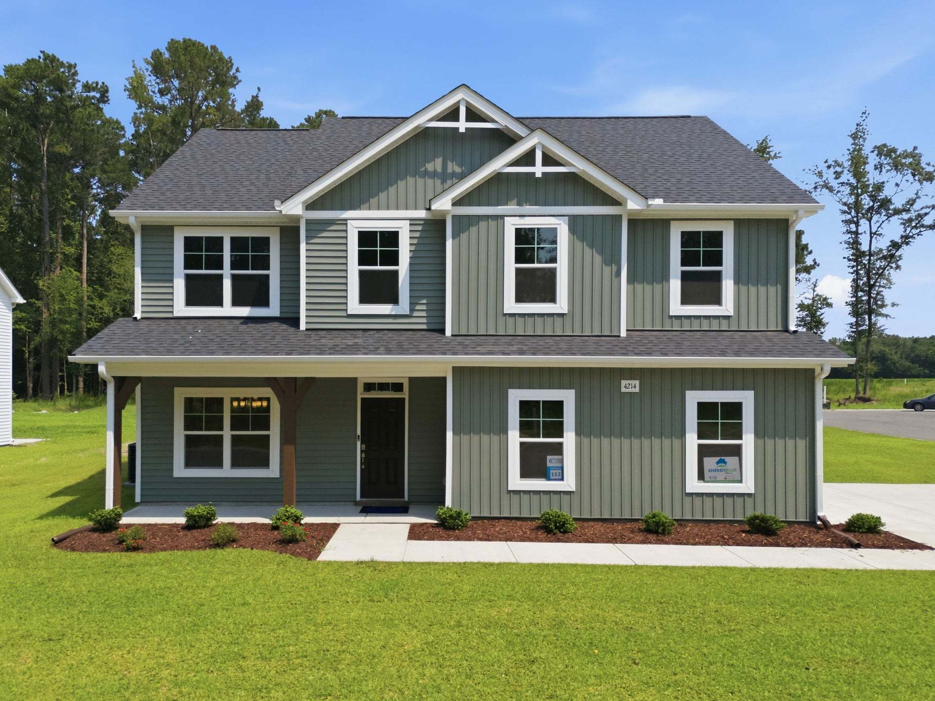 Elevation F with Side Loading Garage