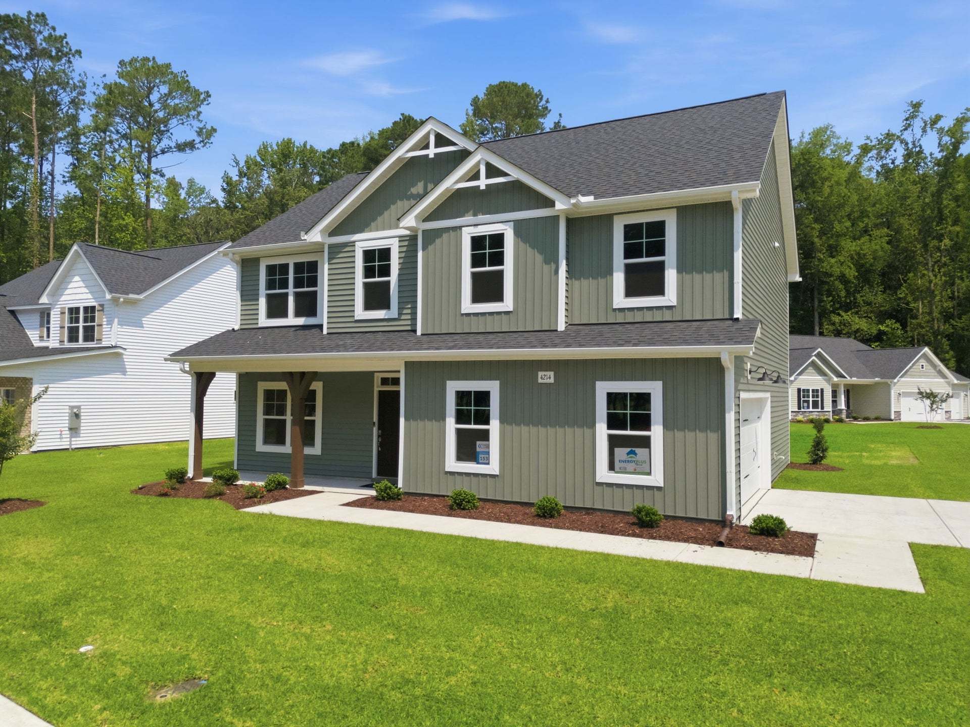 Elevation F with Side Loading Garage