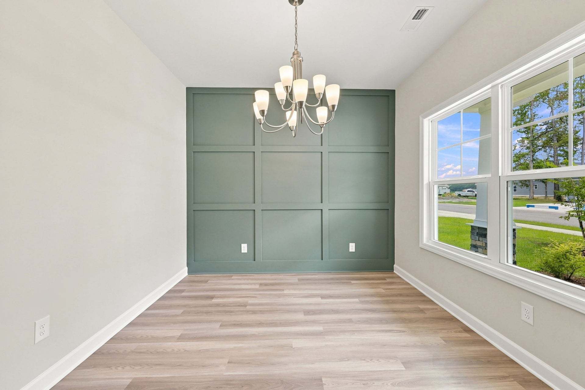 Traditional Panel Accent Wall
