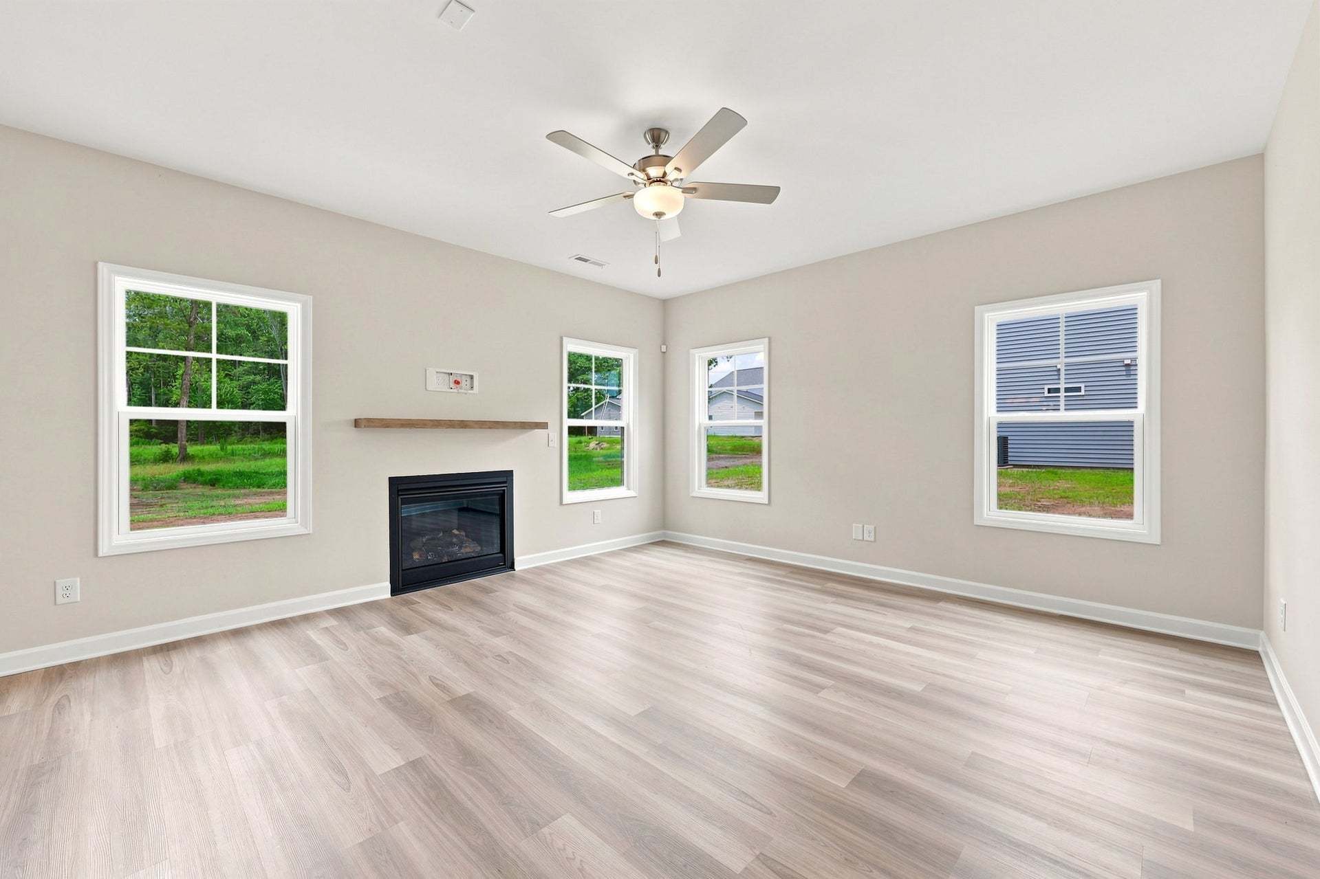 Floating Mantel Option