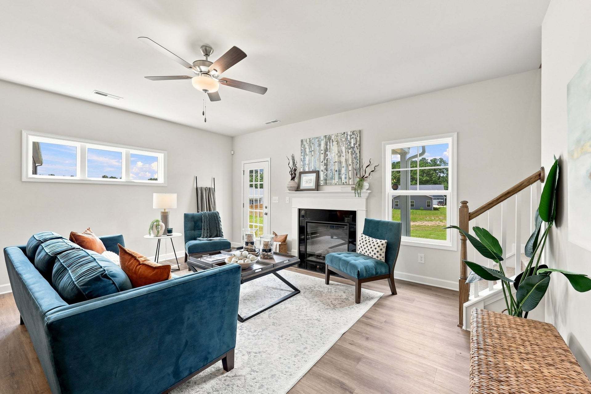 Great Room With Fireplace Option