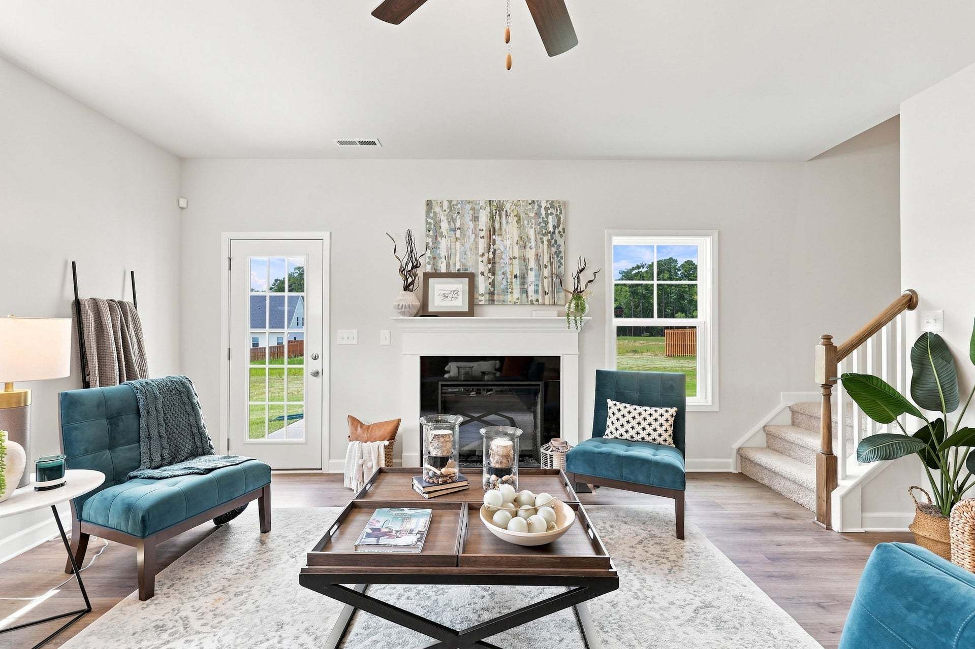 Great Room With Fireplace Option