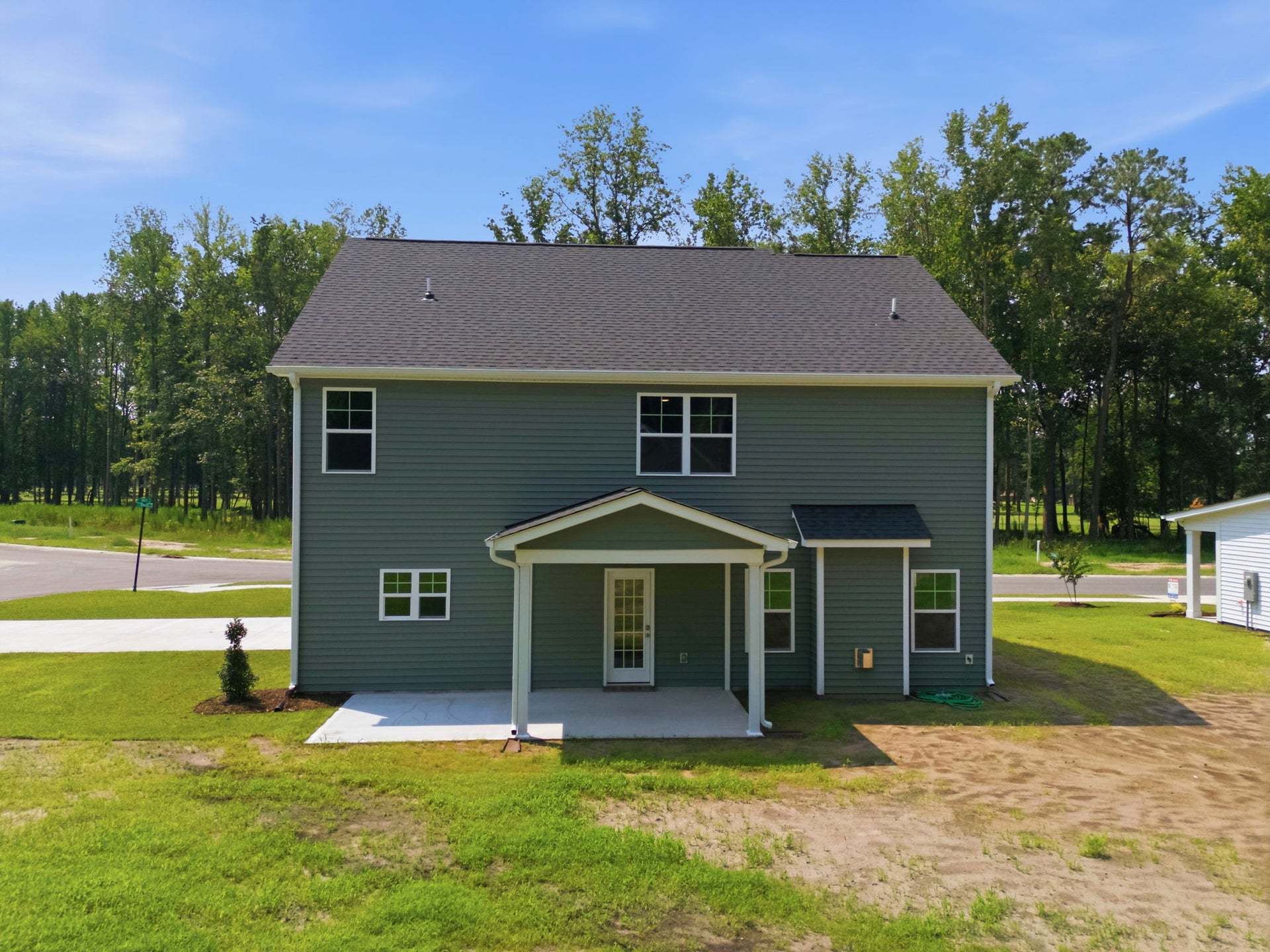 Covered Porch with Grill Patio Option