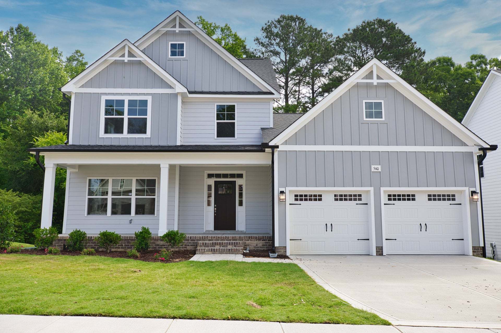 Elevation F with 2-Door Garage Option