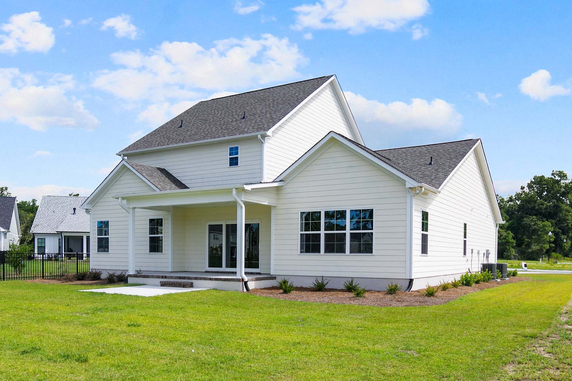 Covered Porch with Patio Option