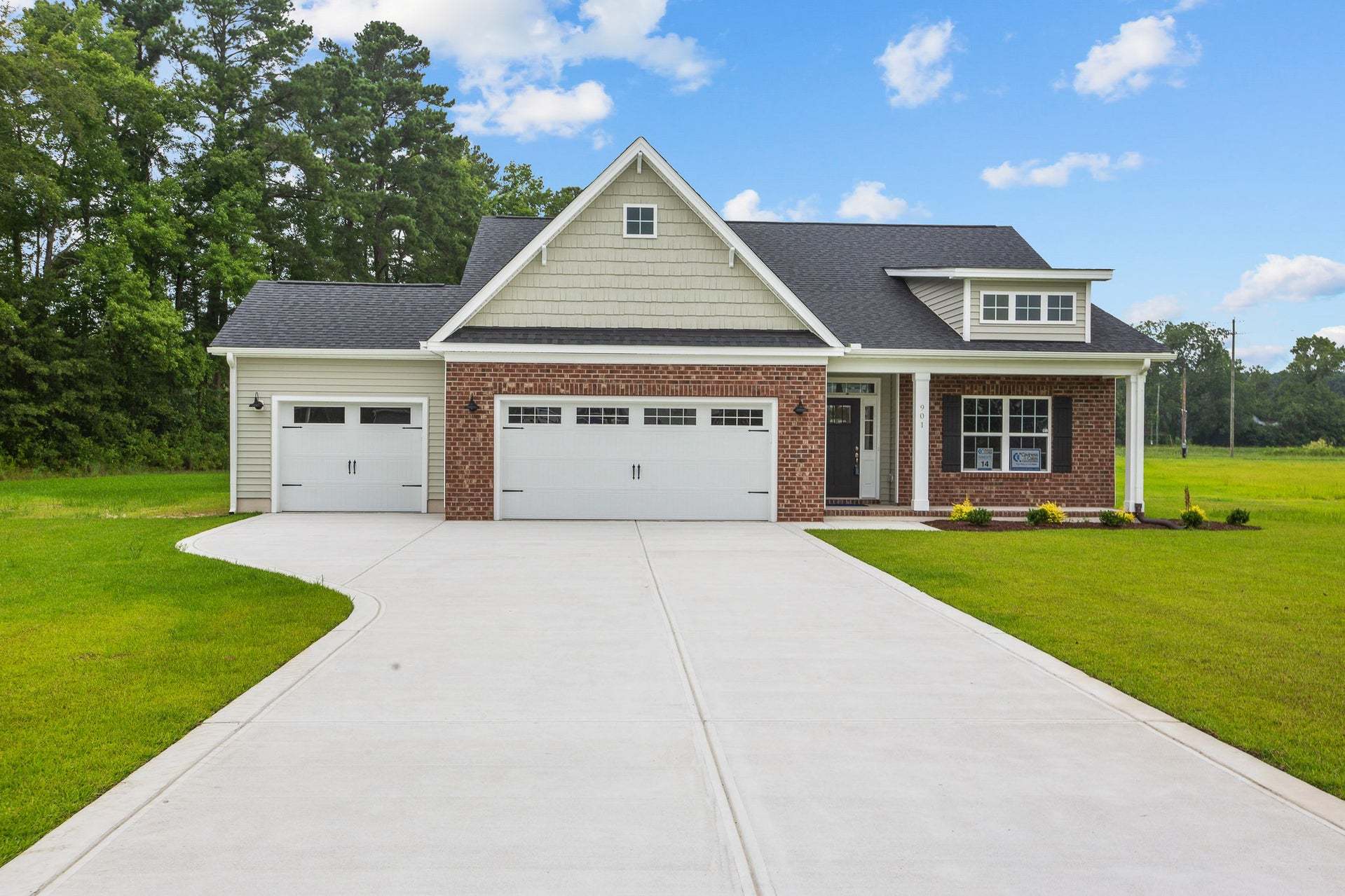Elevation B with 3-Car Garage Option