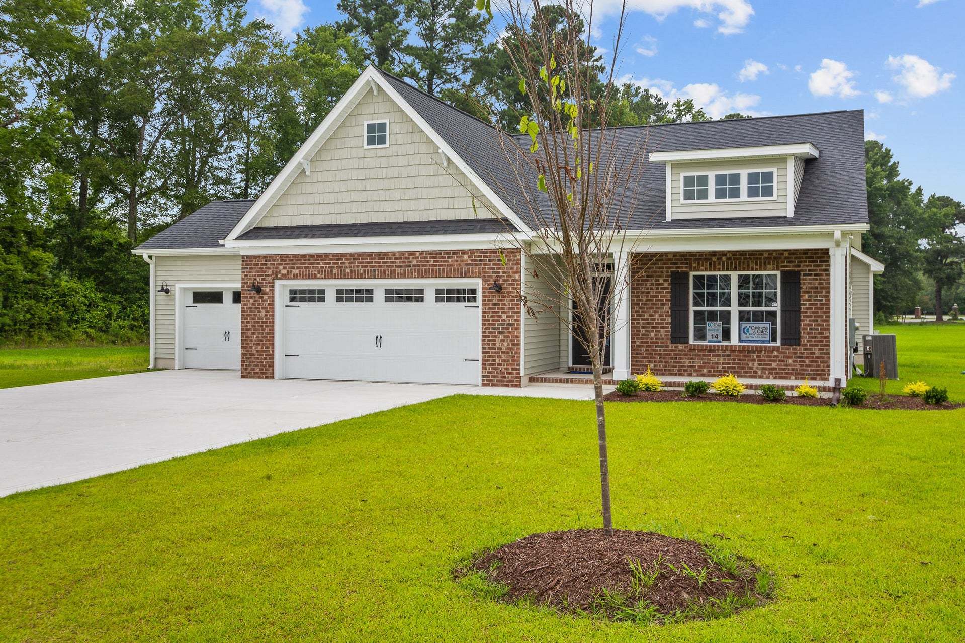 Elevation B with 3-Car Garage Option