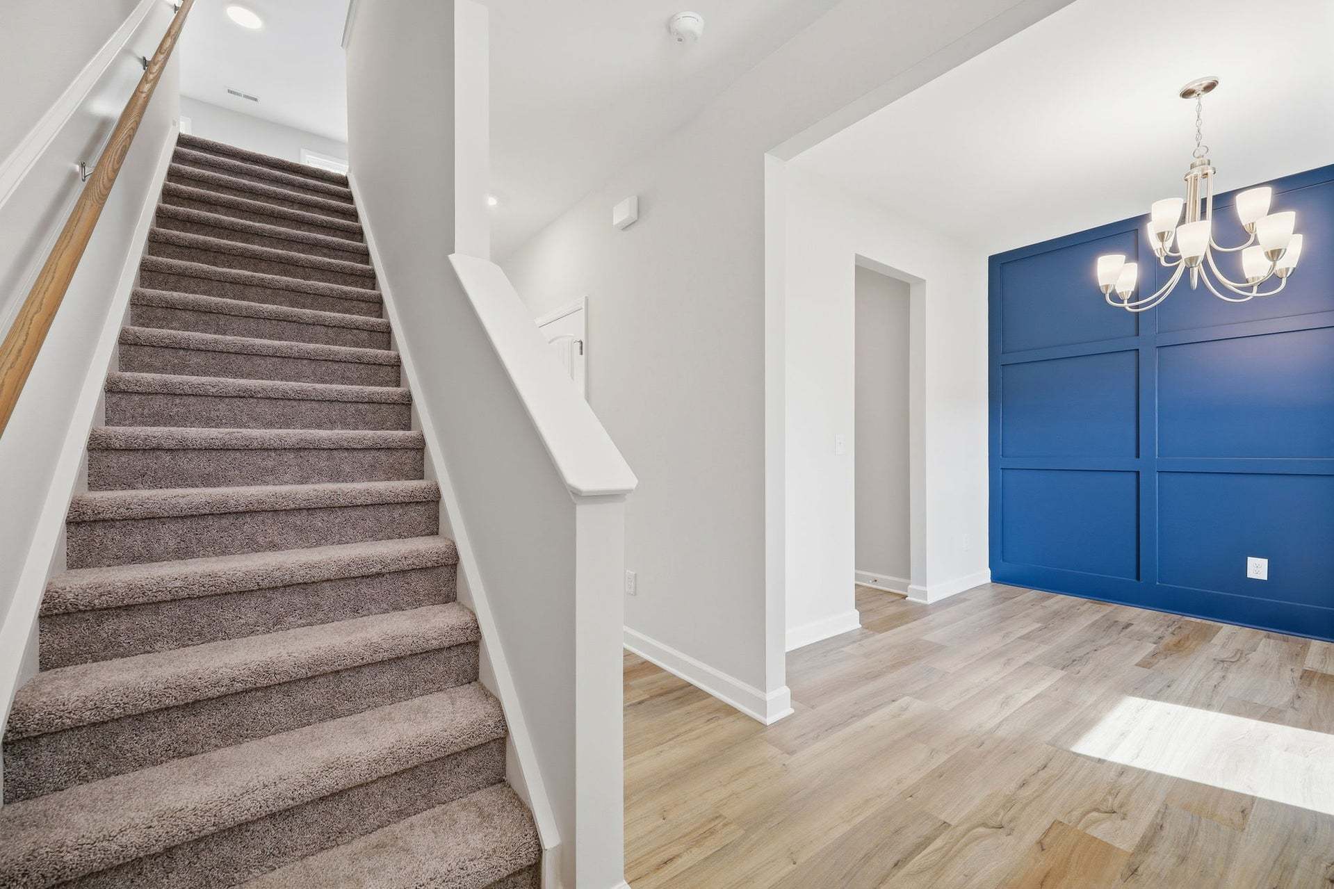 Square Panel Accent Wall Option