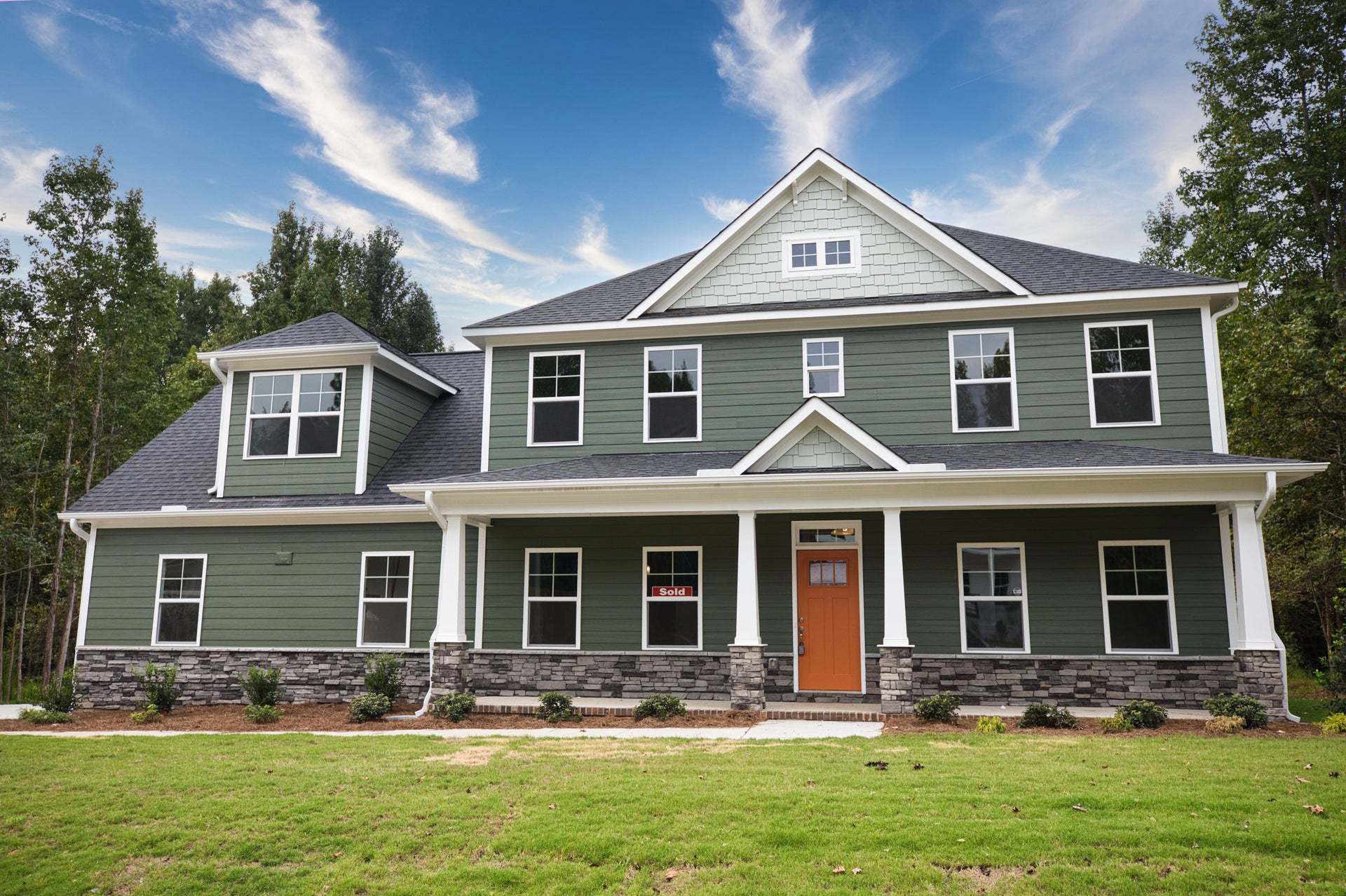 Elevation D with Side Load Garage Option