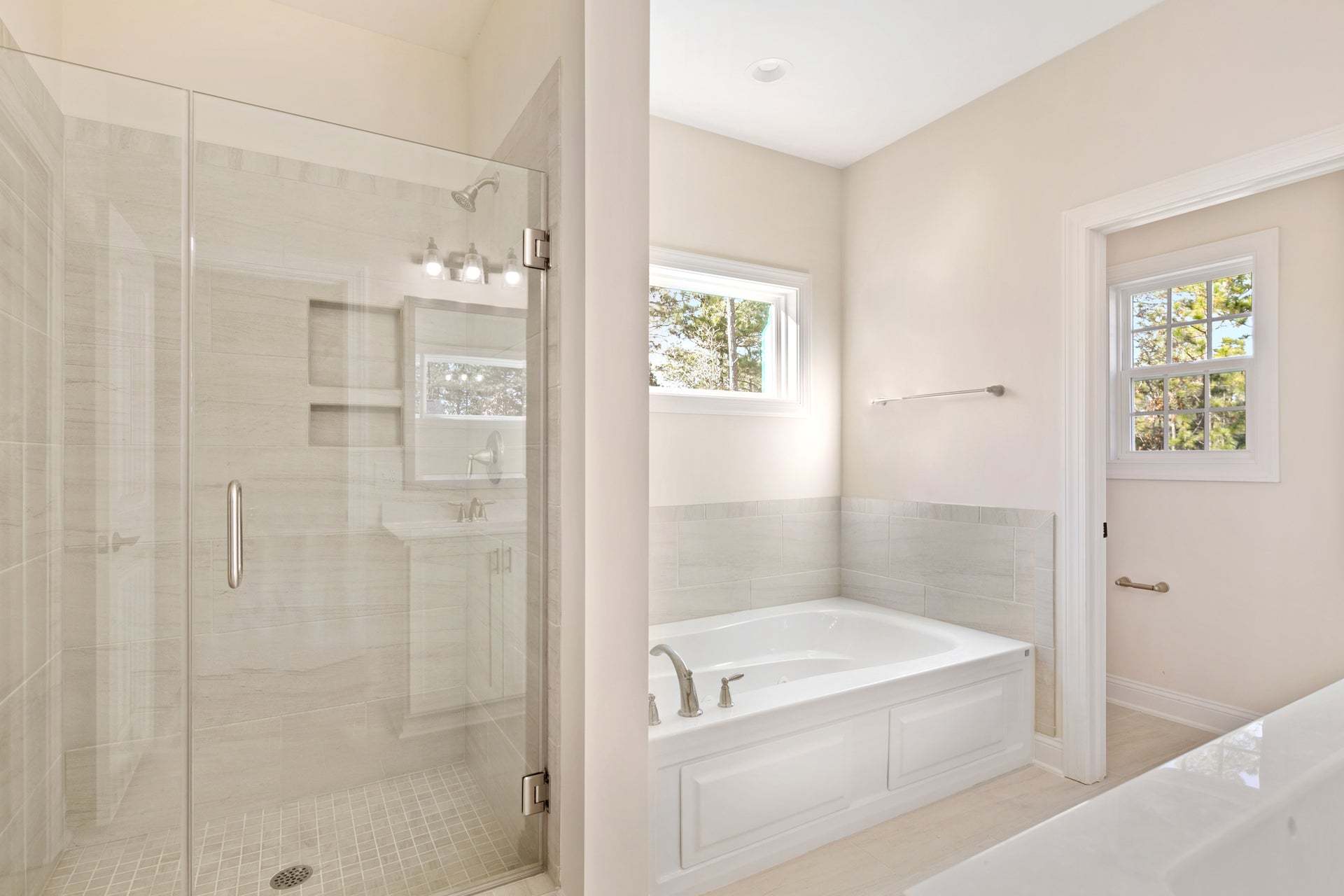 Framless shower option