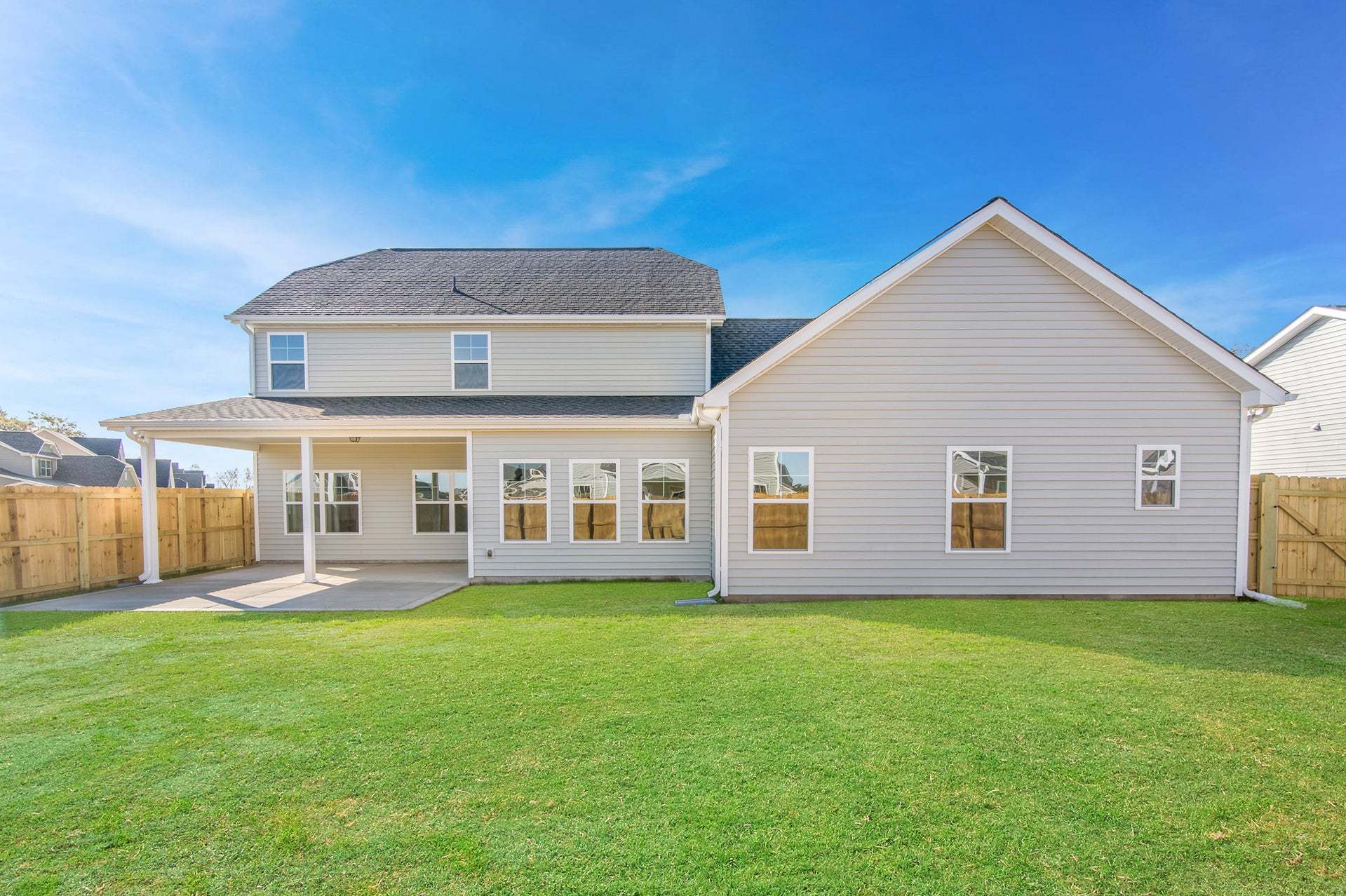 Covered Porch with Patio Option