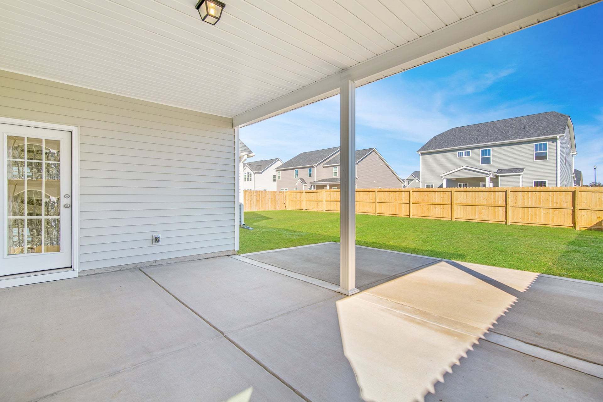 Covered Porch with Patio Option