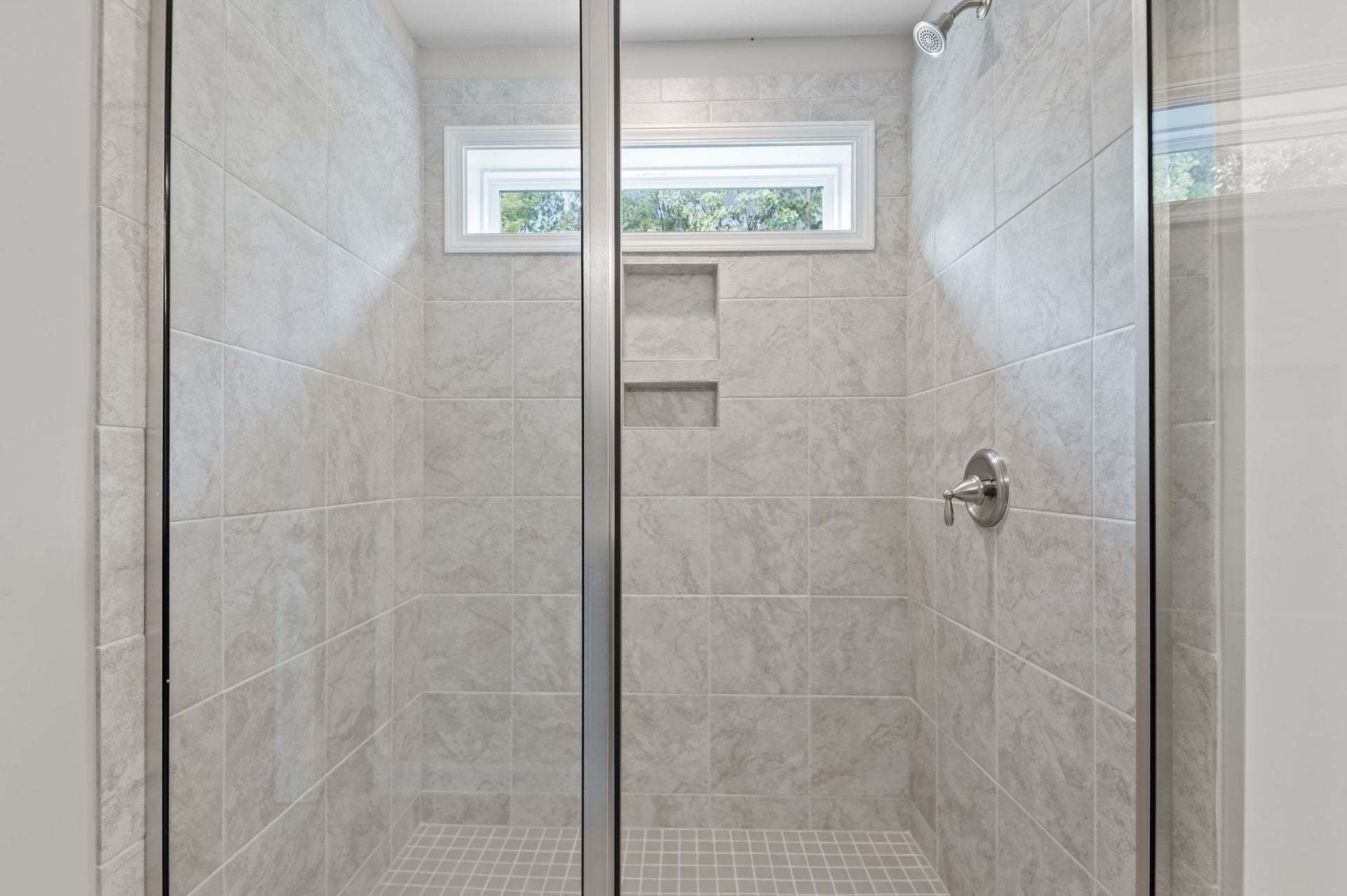 Tile Shower Layout 1 Option