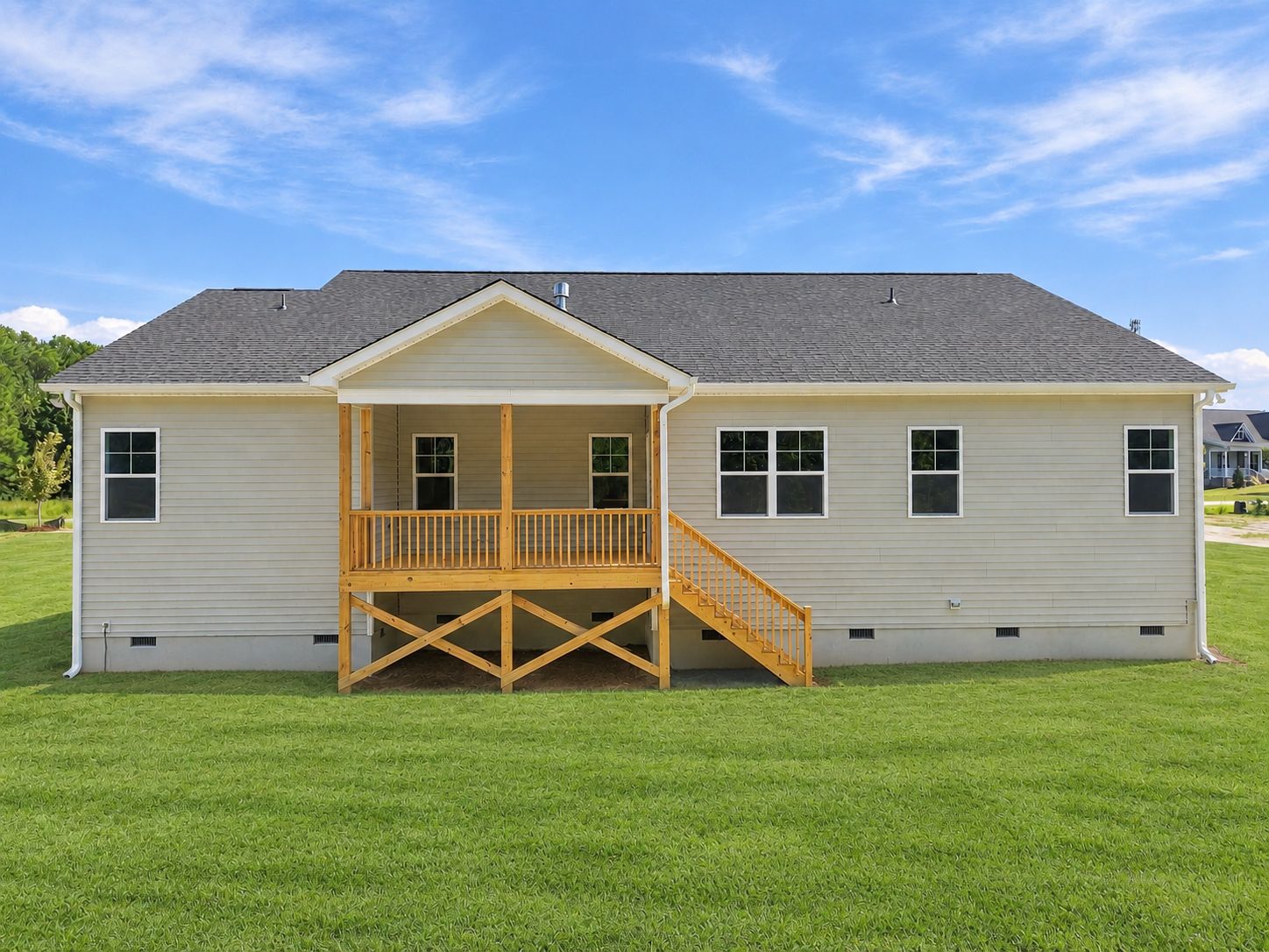 Wood Deck Option