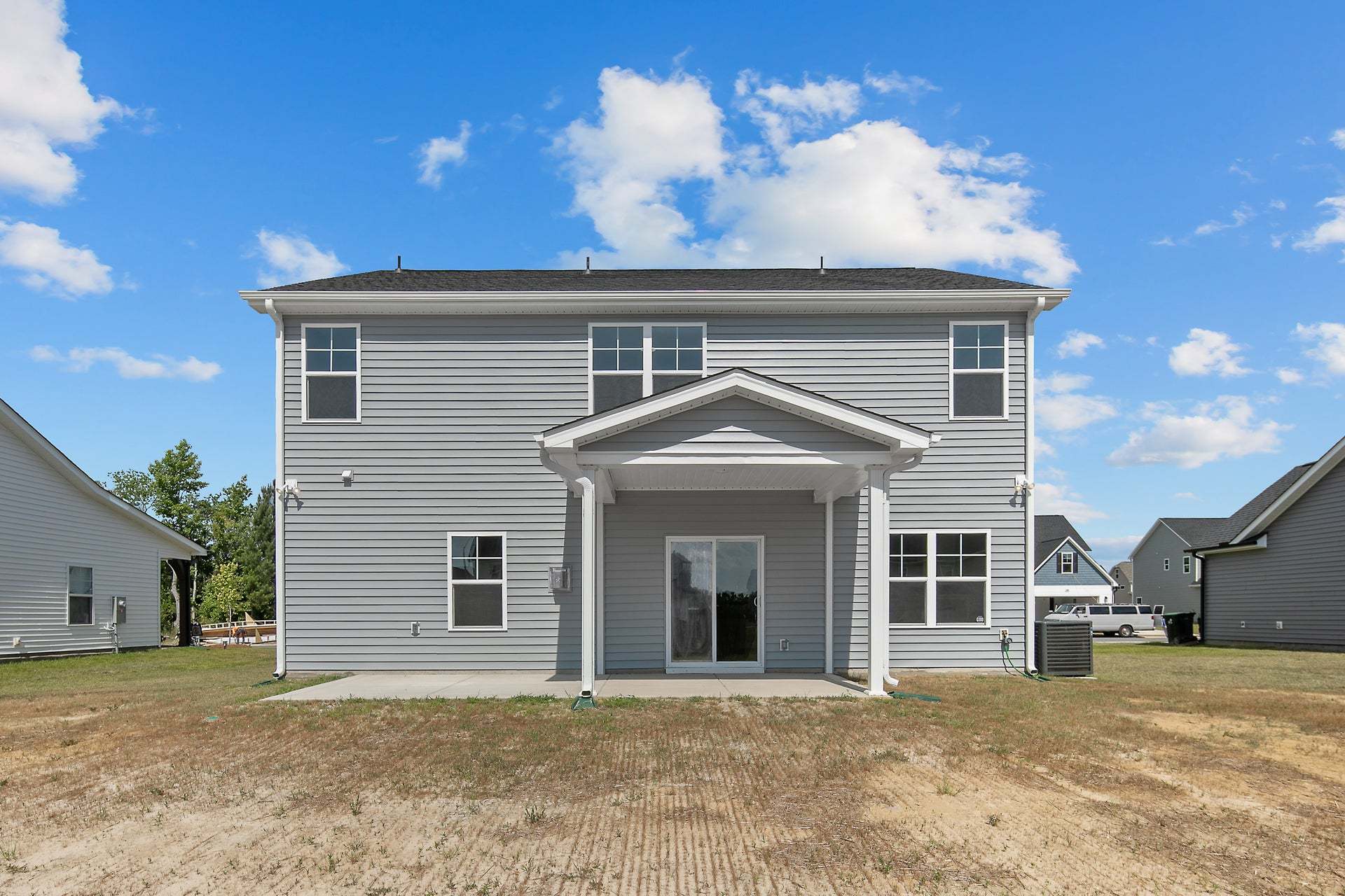 Covered Porch with Grill Patio Option