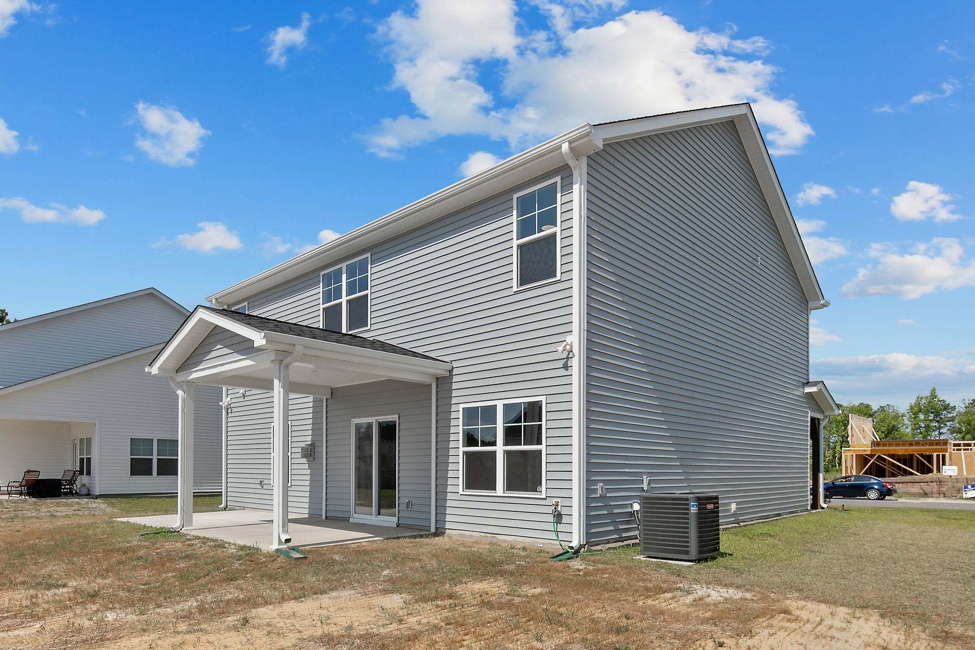 Covered Porch with Grill Patio Option