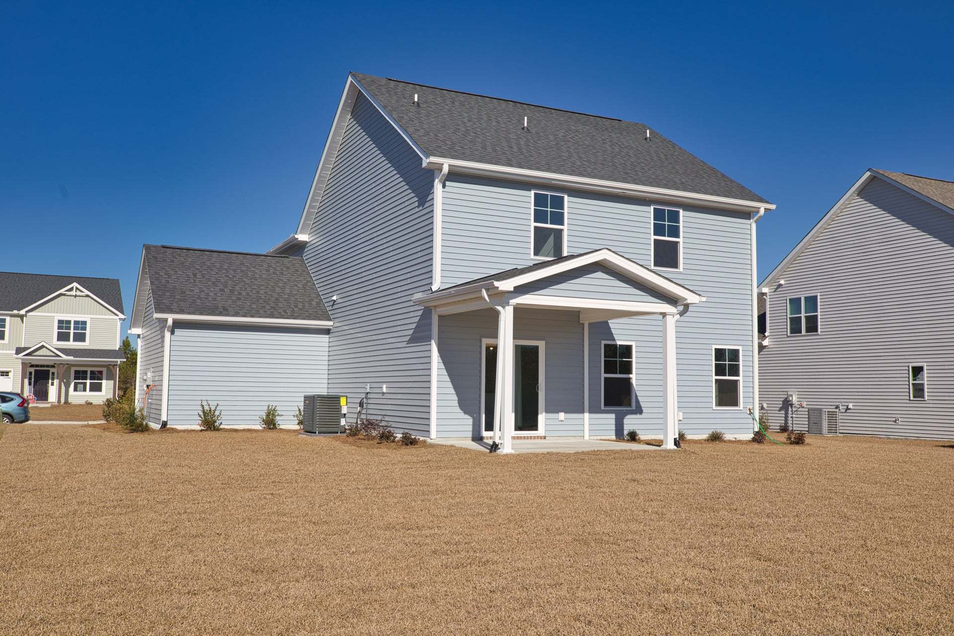 Grill Patio with 3-Car Garage Option