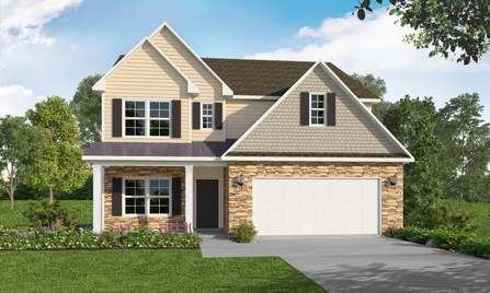 Rivermist Floor Plan - Caviness & Cates Communites