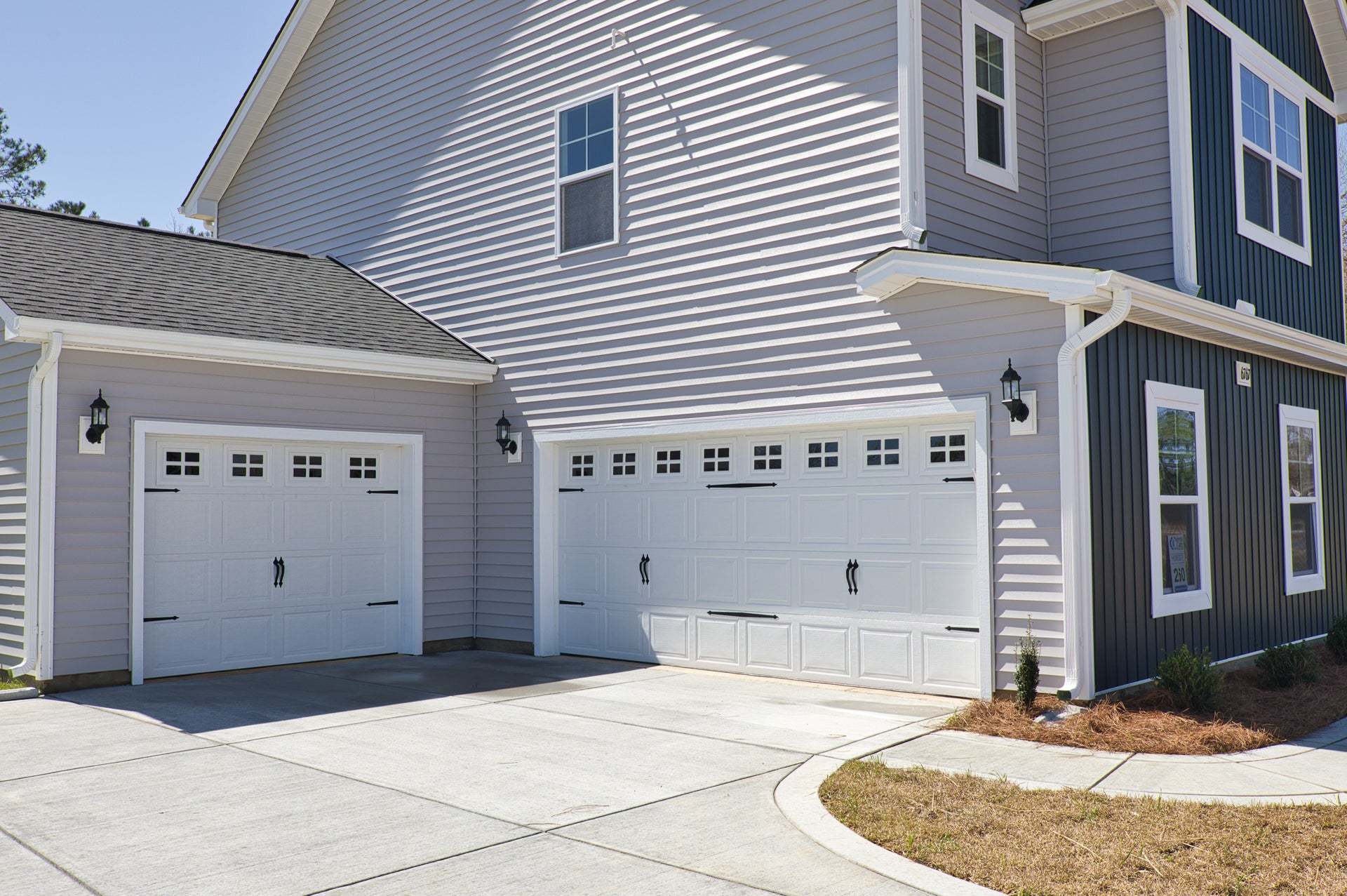 Elevation F with 3-Car Sideload Garage Option