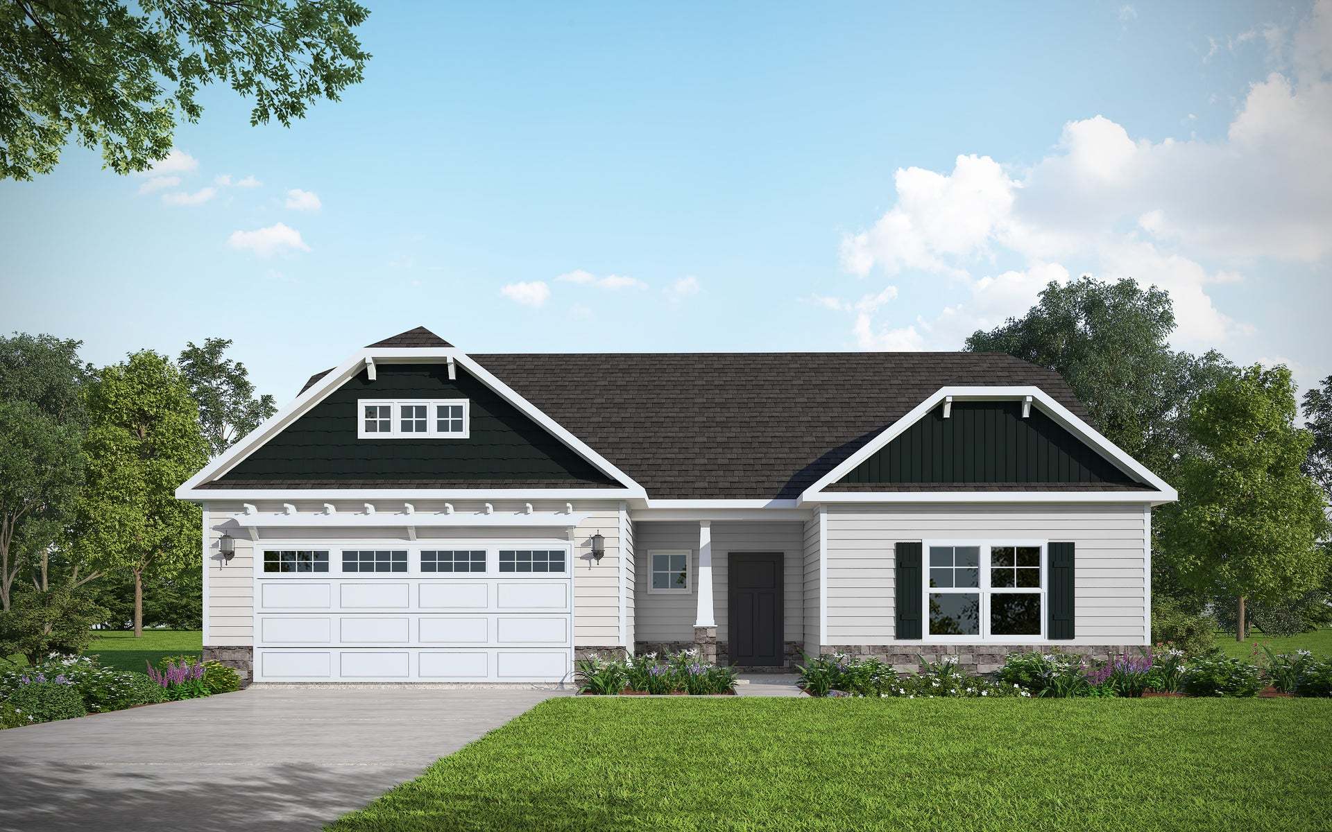 Elevation D  - NO DORMER