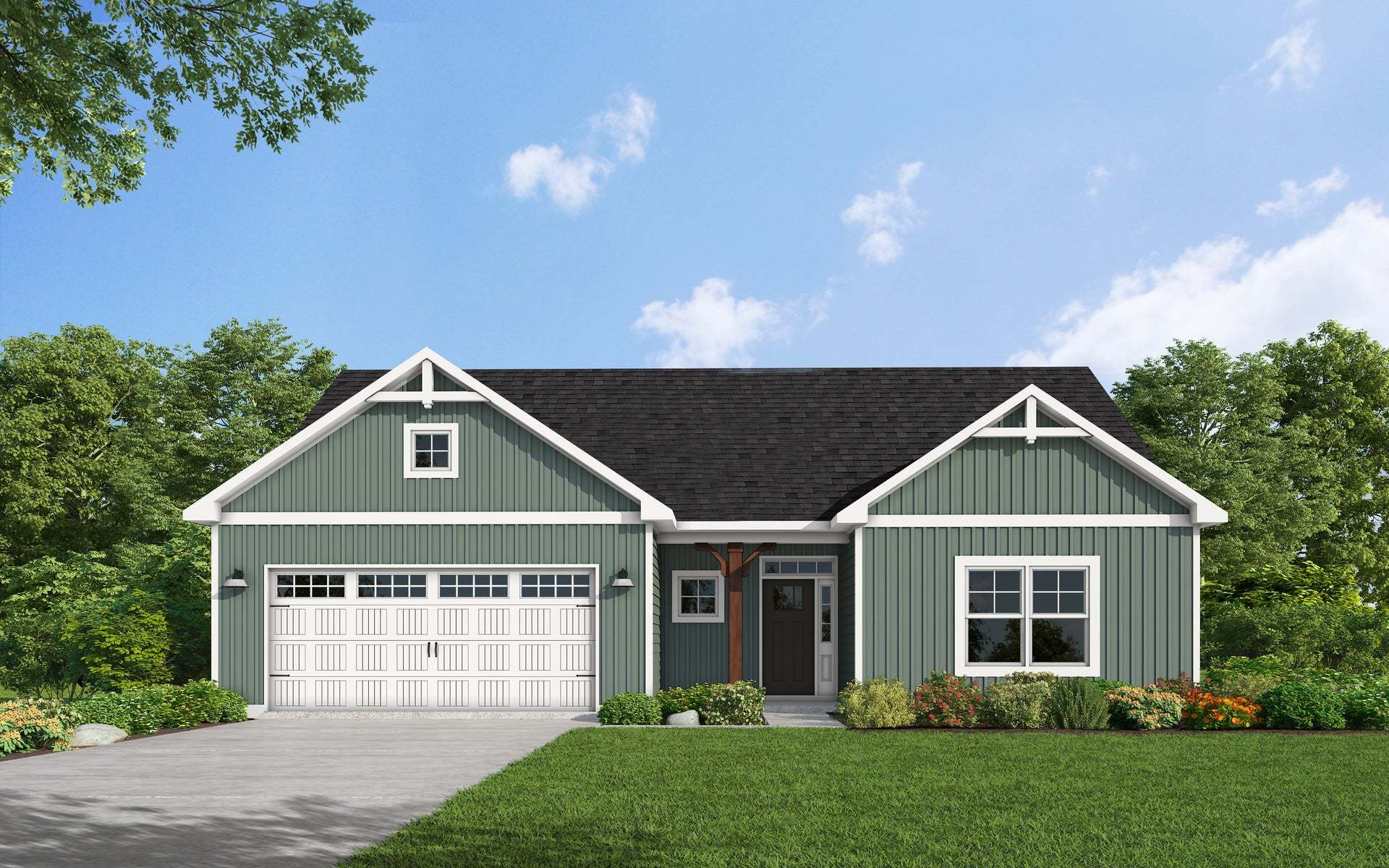 Elevation FH - NO DORMER