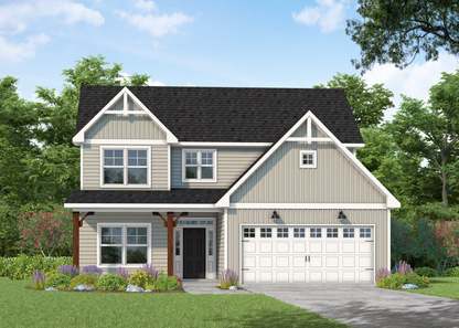 Camellia Floor Plan - Caviness & Cates Communites