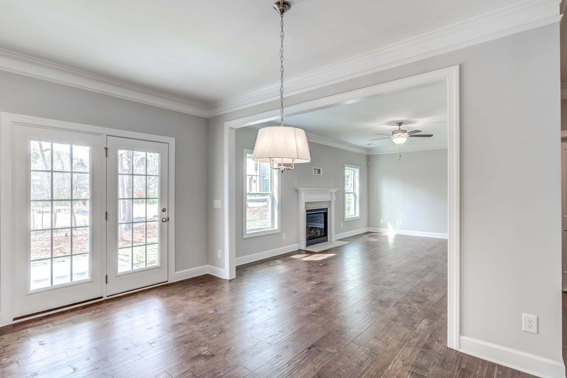 Great Room with Fireplace Option