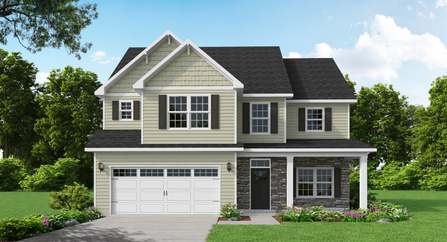 Kendleton Floor Plan - Caviness & Cates Communites