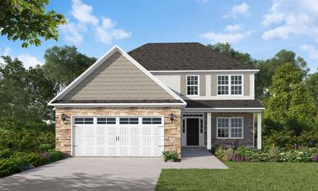 Clayton Floor Plan - Caviness & Cates Communites