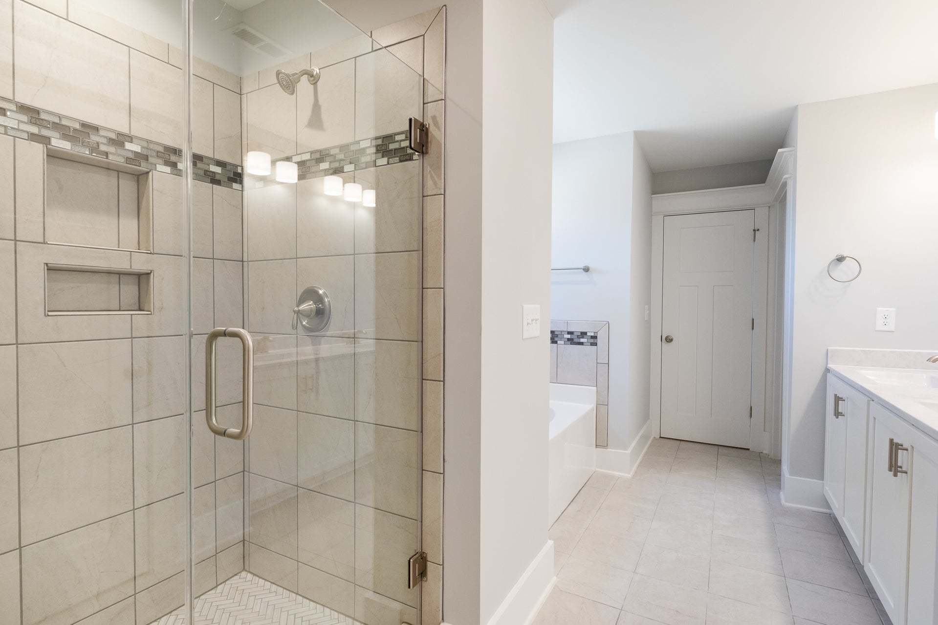 Frameless Tile Shower Option